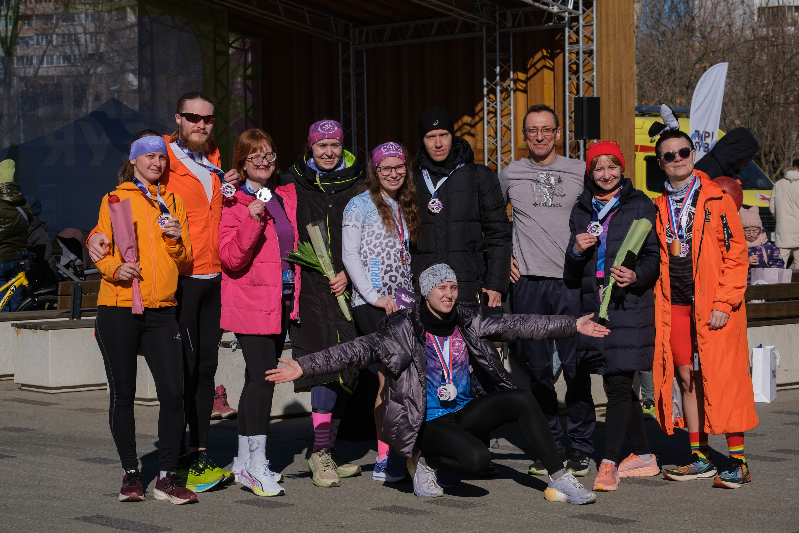 8 марта в парке. Фотограф Диана Иремадзе