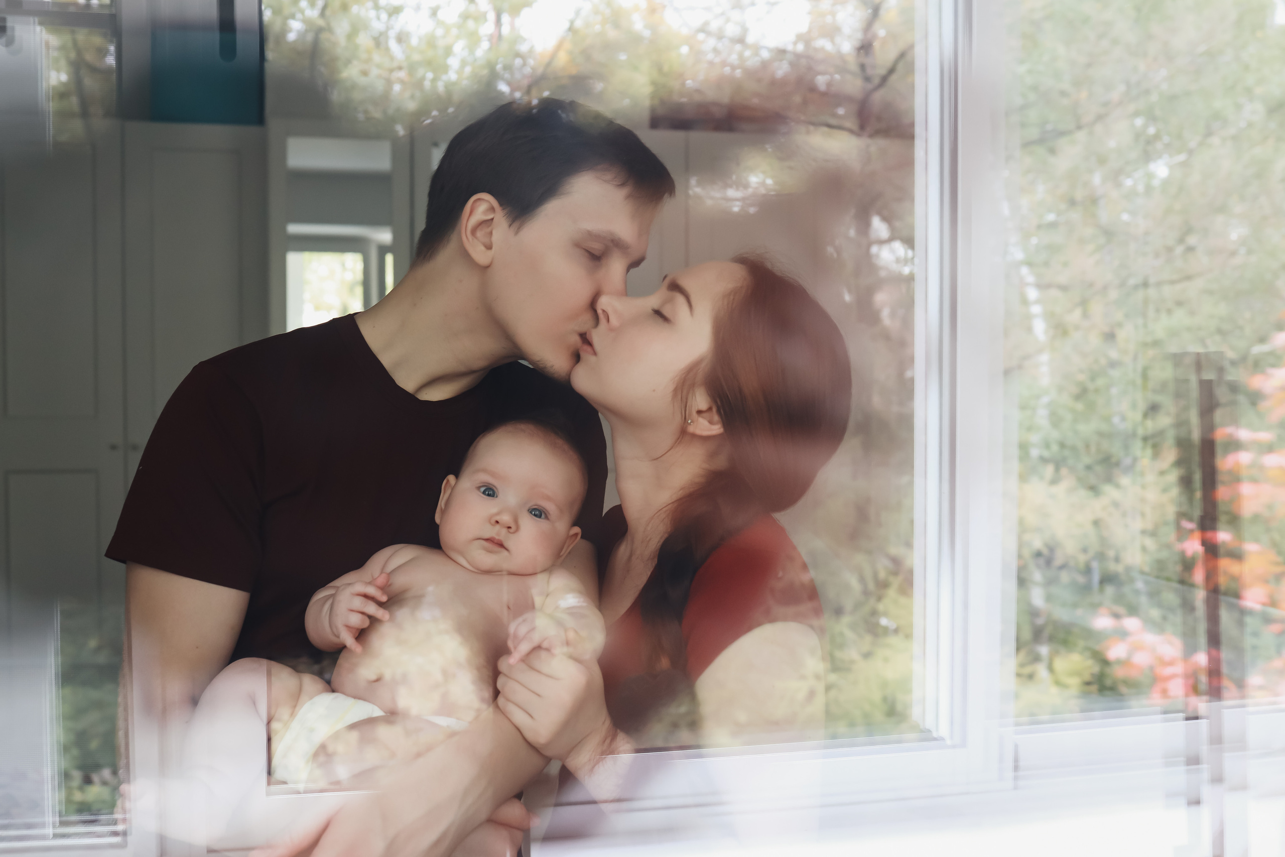 Анна, Леша и Лиля. Семейный фотограф в Москве Ольга Комарова