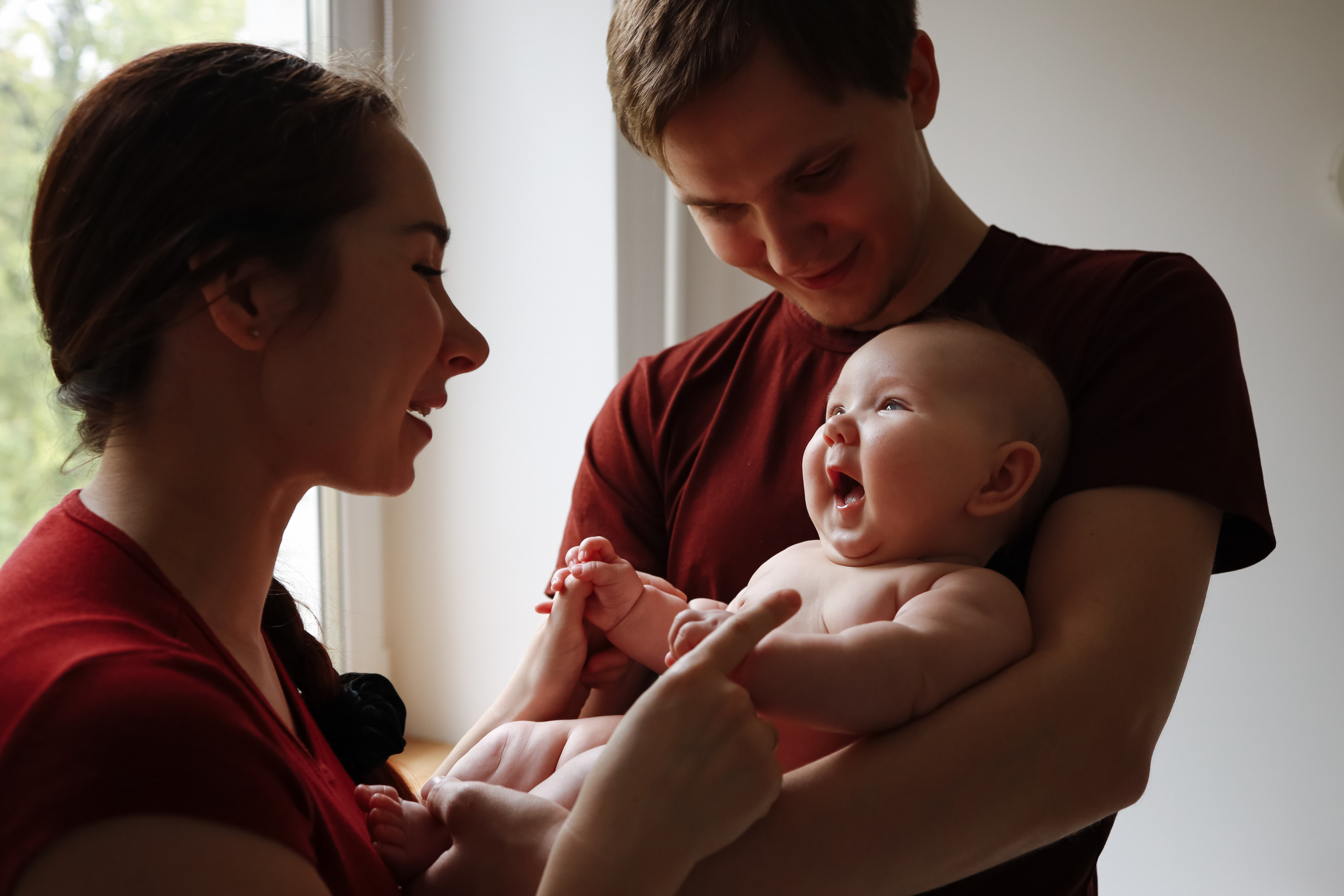 Анна, Леша и Лиля. Семейный фотограф в Москве Ольга Комарова