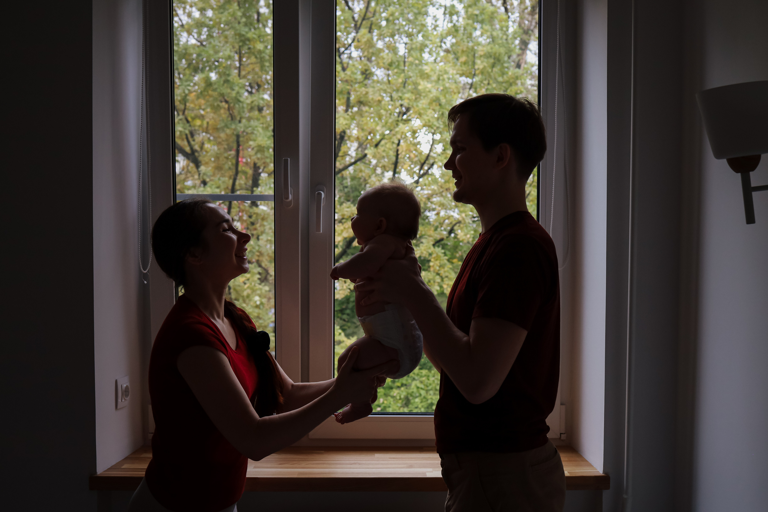 Анна, Леша и Лиля. Семейный фотограф в Москве Ольга Комарова