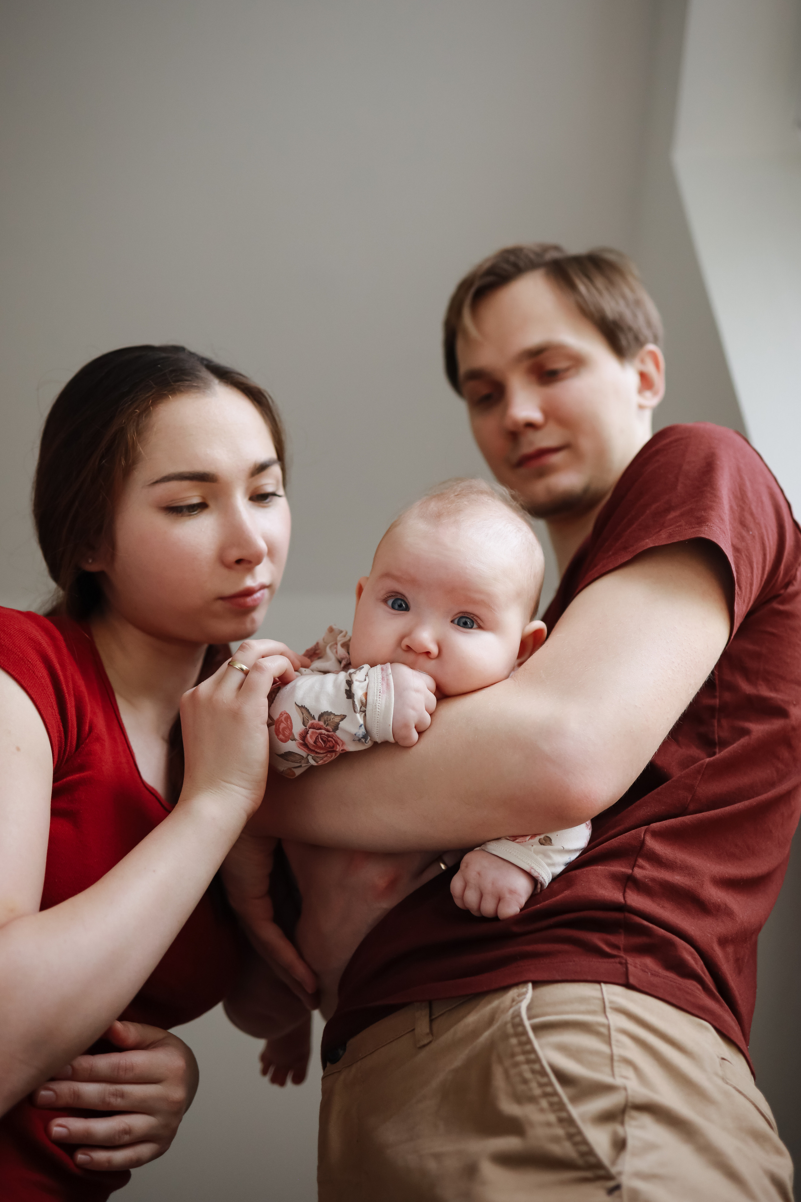 Анна, Леша и Лиля. Семейный фотограф в Москве Ольга Комарова