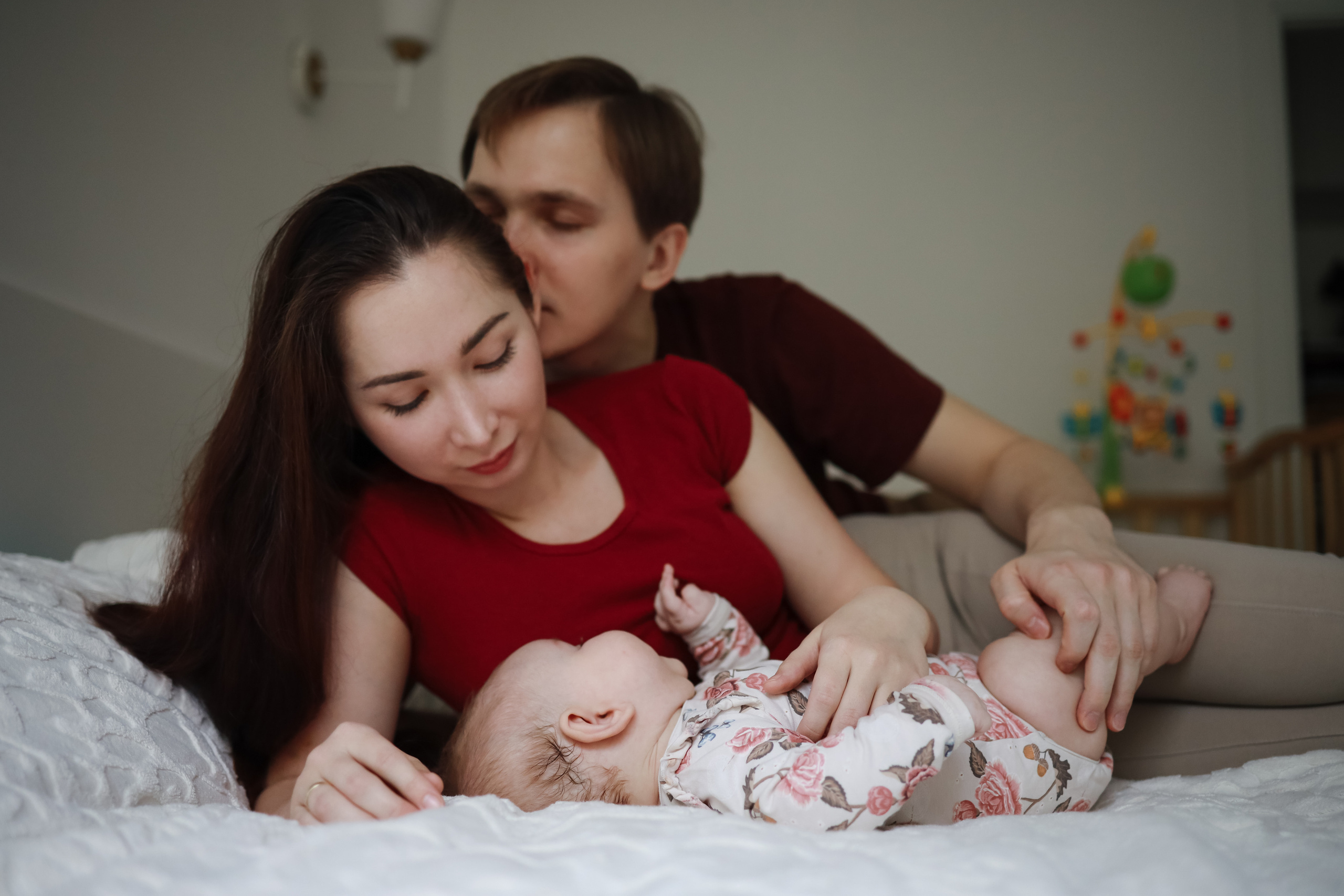 Анна, Леша и Лиля. Семейный фотограф в Москве Ольга Комарова