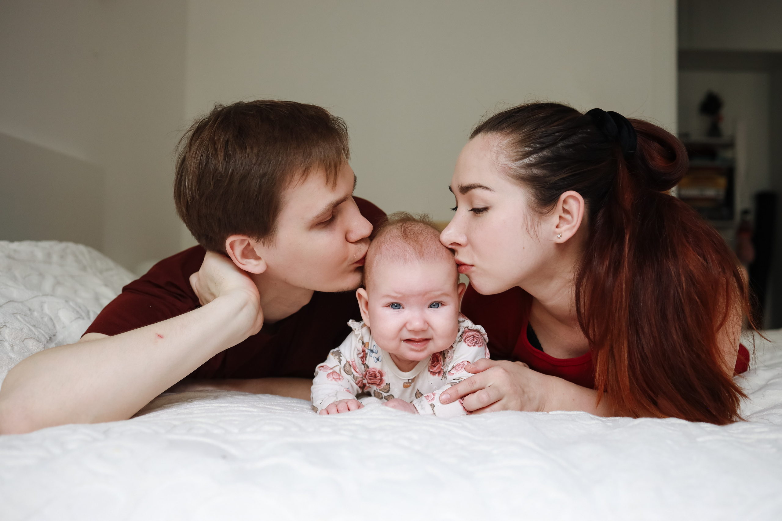 Анна, Леша и Лиля. Семейный фотограф в Москве Ольга Комарова