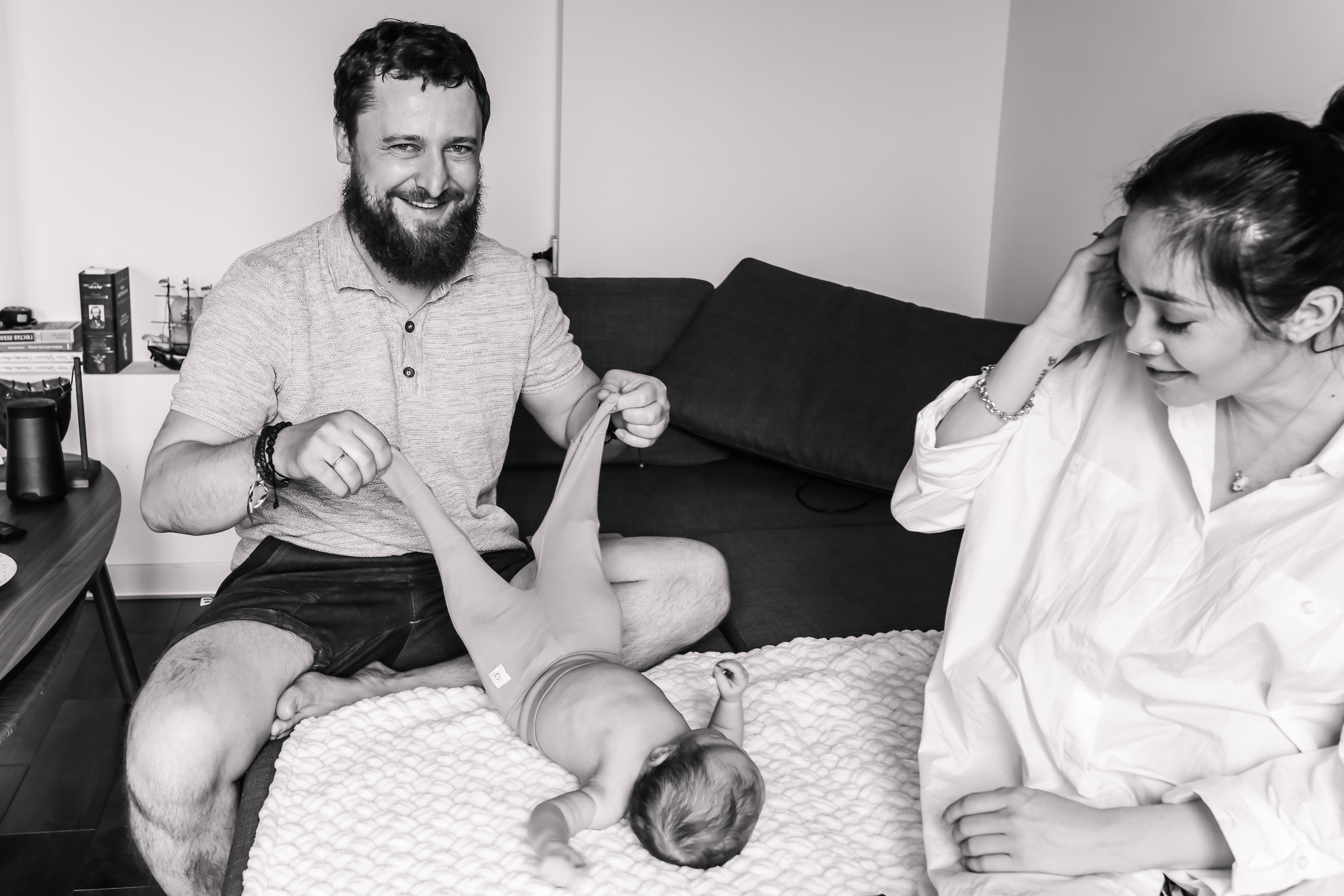 Марк дома. Семейный фотограф в Москве Ольга Комарова