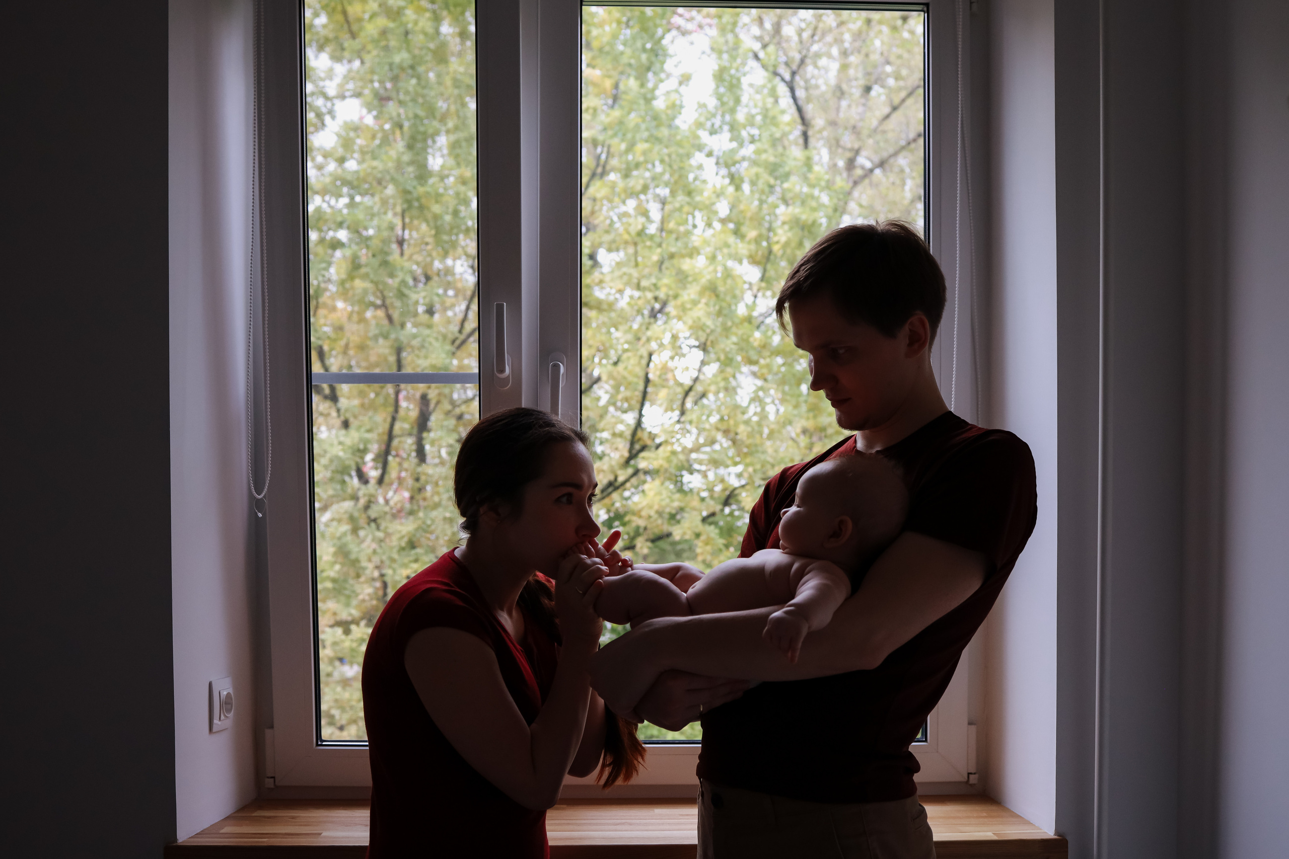 Анна, Леша и Лиля. Семейный фотограф в Москве Ольга Комарова