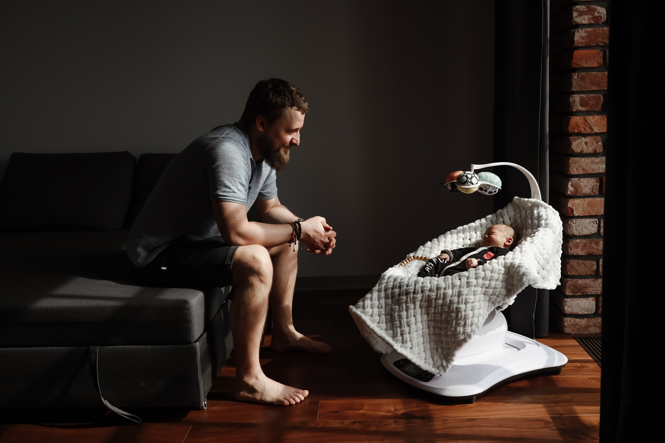 Марк дома. Семейный фотограф в Москве Ольга Комарова