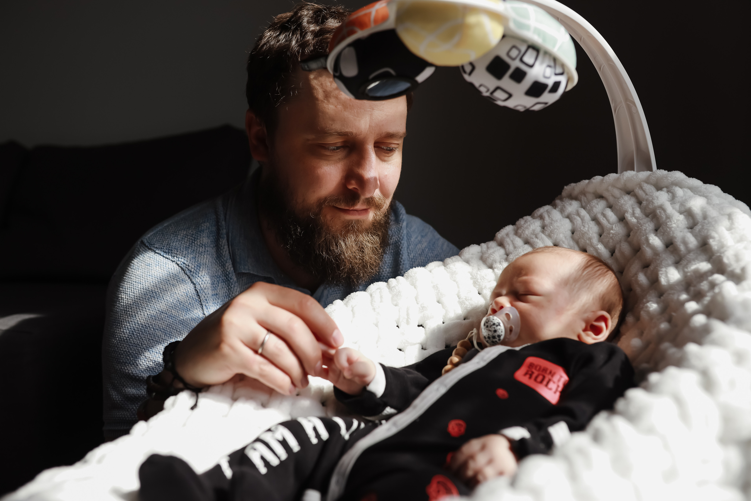 Марк дома. Семейный фотограф в Москве Ольга Комарова