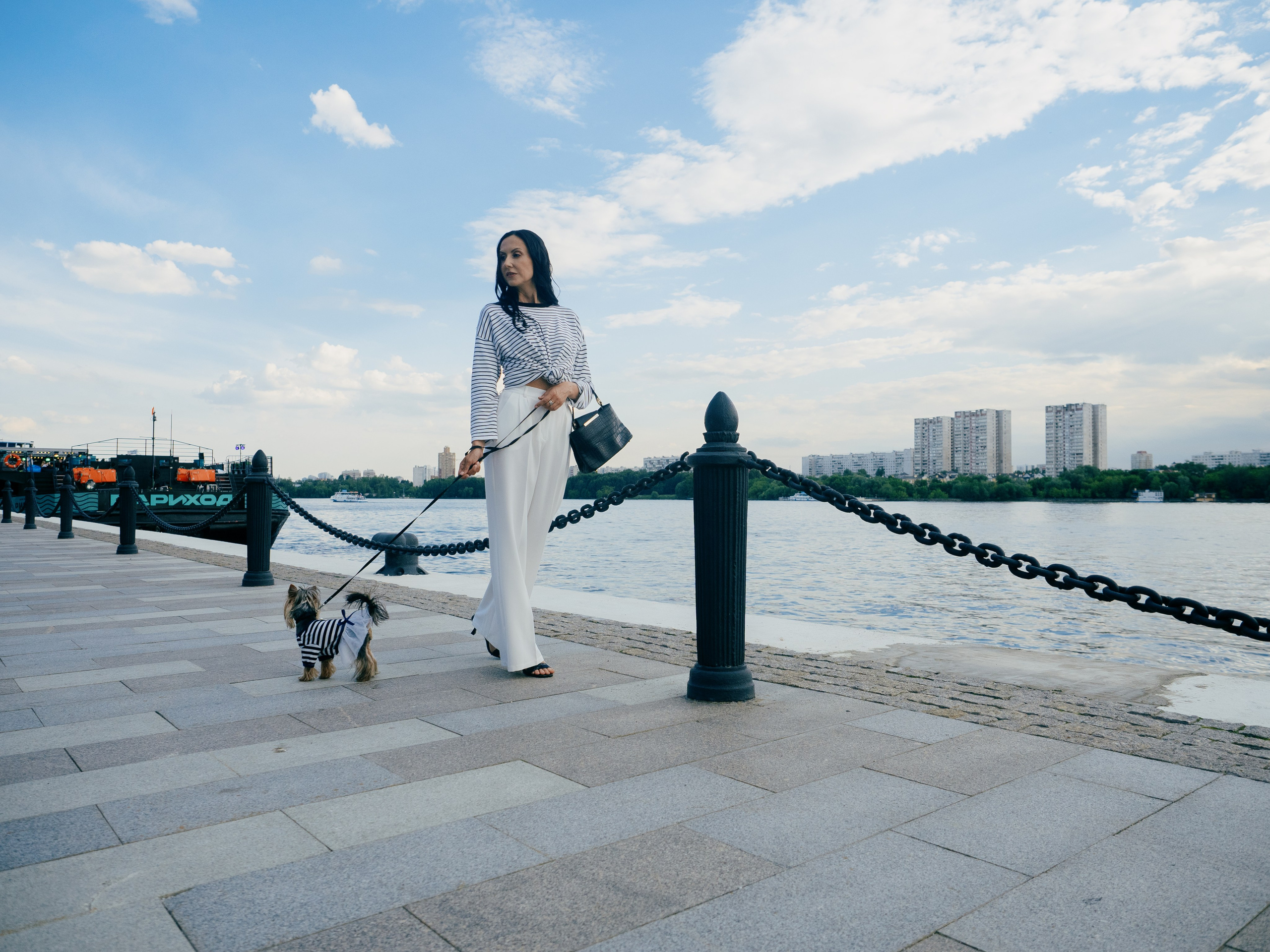 Фотопрогулка с питомцем. Маруся Машкова • Фотограф в Москве