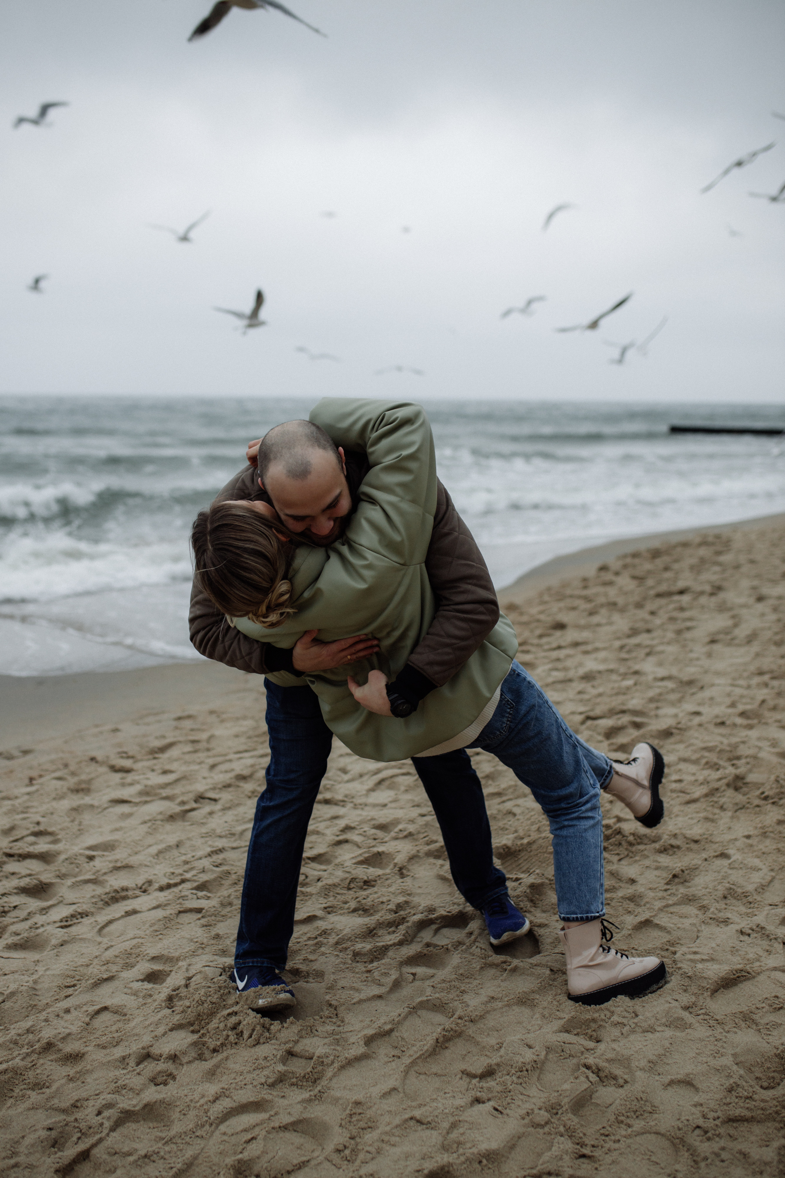 Чайки любят курочку. Фотограф в Калининграде Дмитрий Мишин