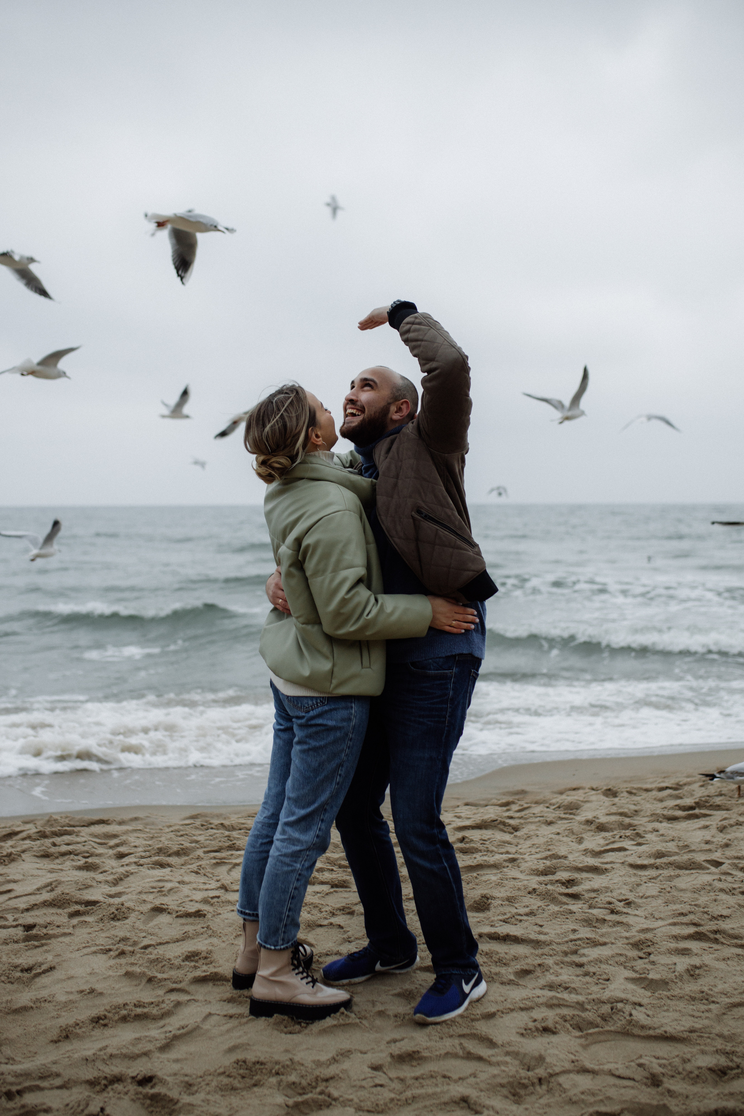 Чайки любят курочку. Фотограф в Калининграде Дмитрий Мишин
