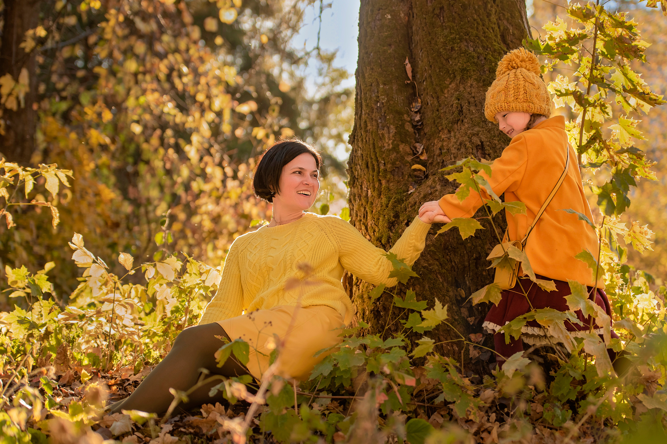 Осенний ботанический сад. Выпускные альбомы. Детский, школьный фотограф Наумова Марина Воронеж