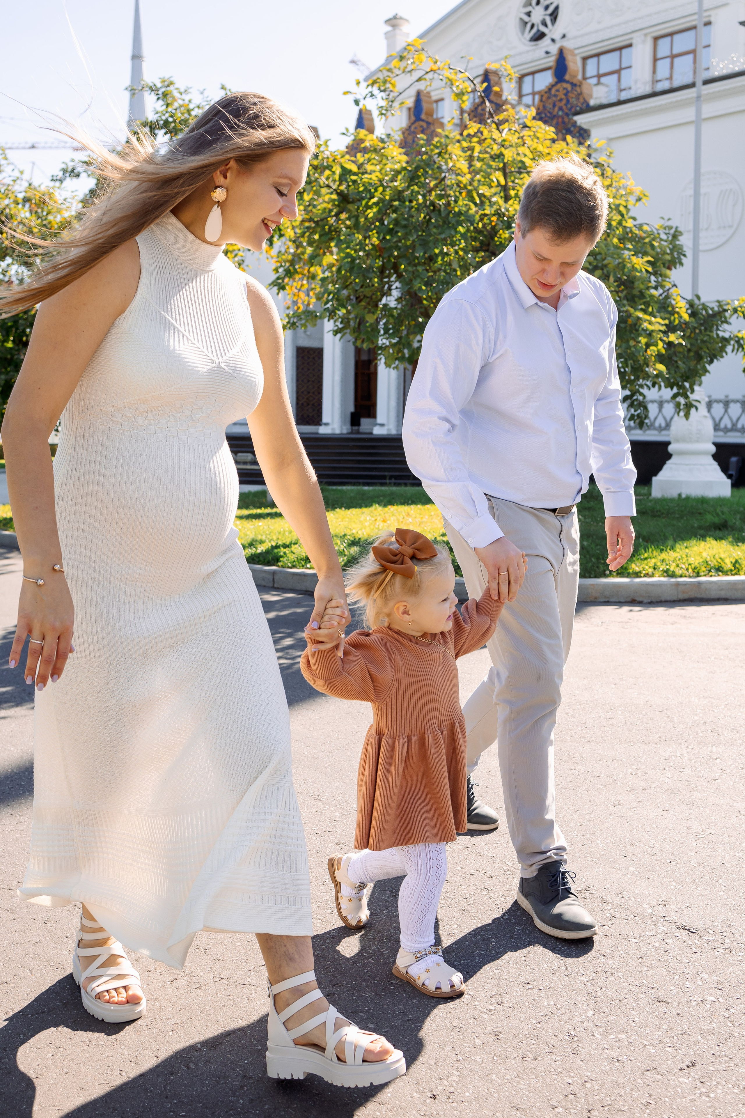 Семейная история в парке. Семейный Фотограф в Москве Евгения Симоненко