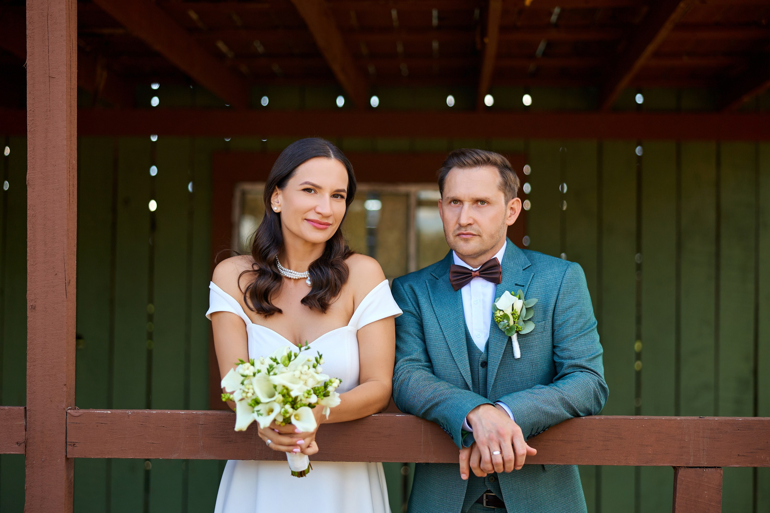 Свадебная фотосессия в Кинопарке Москино. Свадебный фотограф Сергей Колбинский