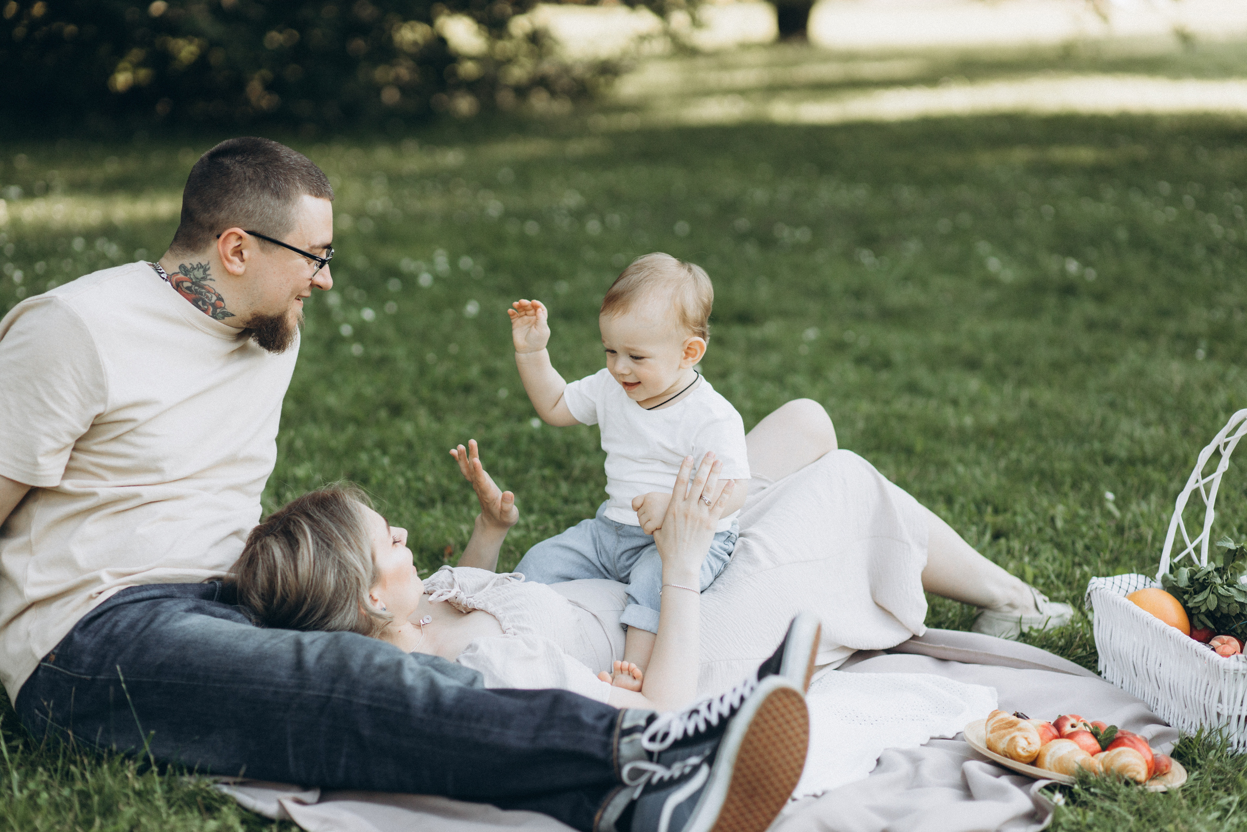 Семейная съемка. Свадебный фотограф Москве Катя Абдурахманова и Арсен Абдурахманов