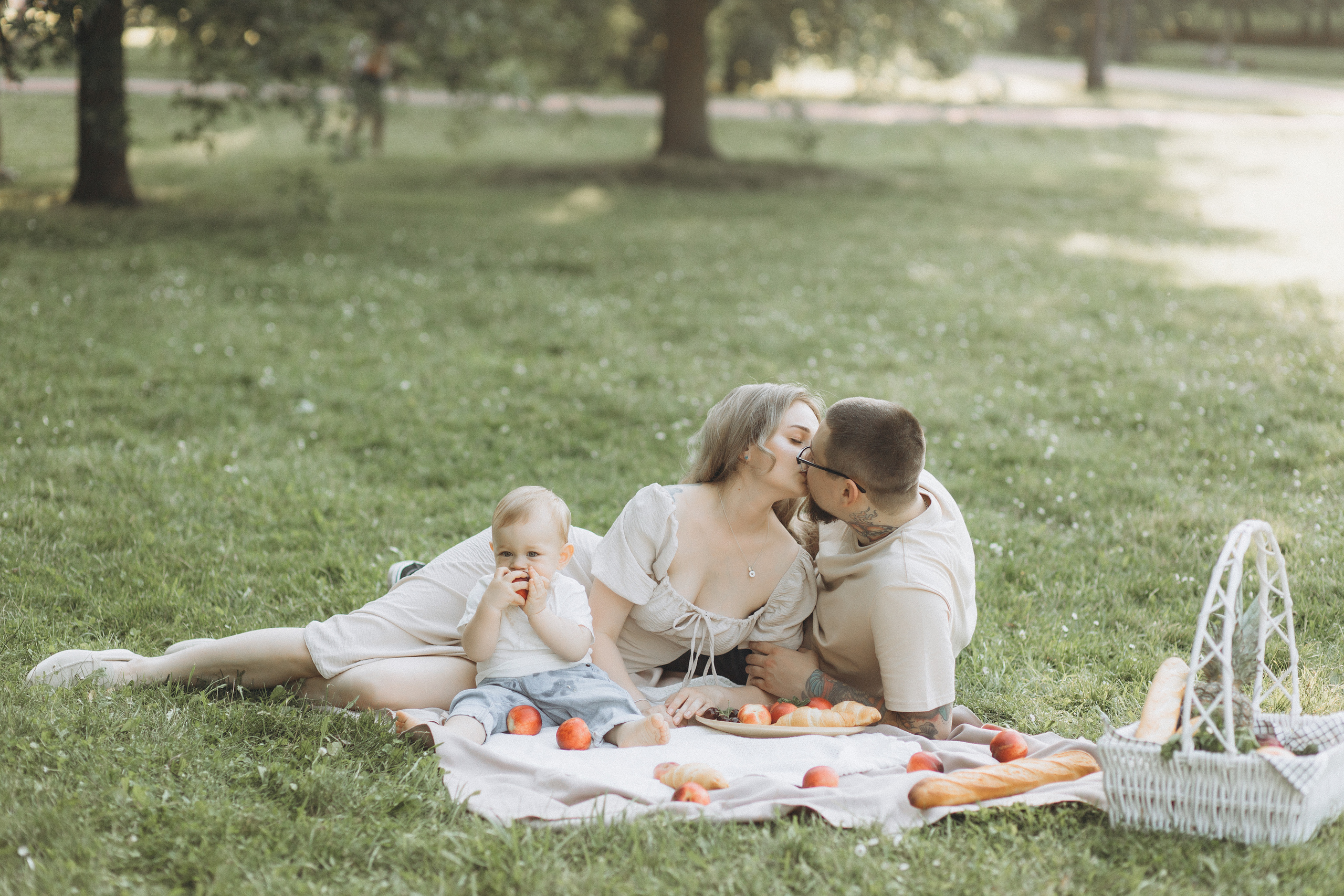 Семейная съемка. Свадебный фотограф Москве Катя Абдурахманова и Арсен Абдурахманов