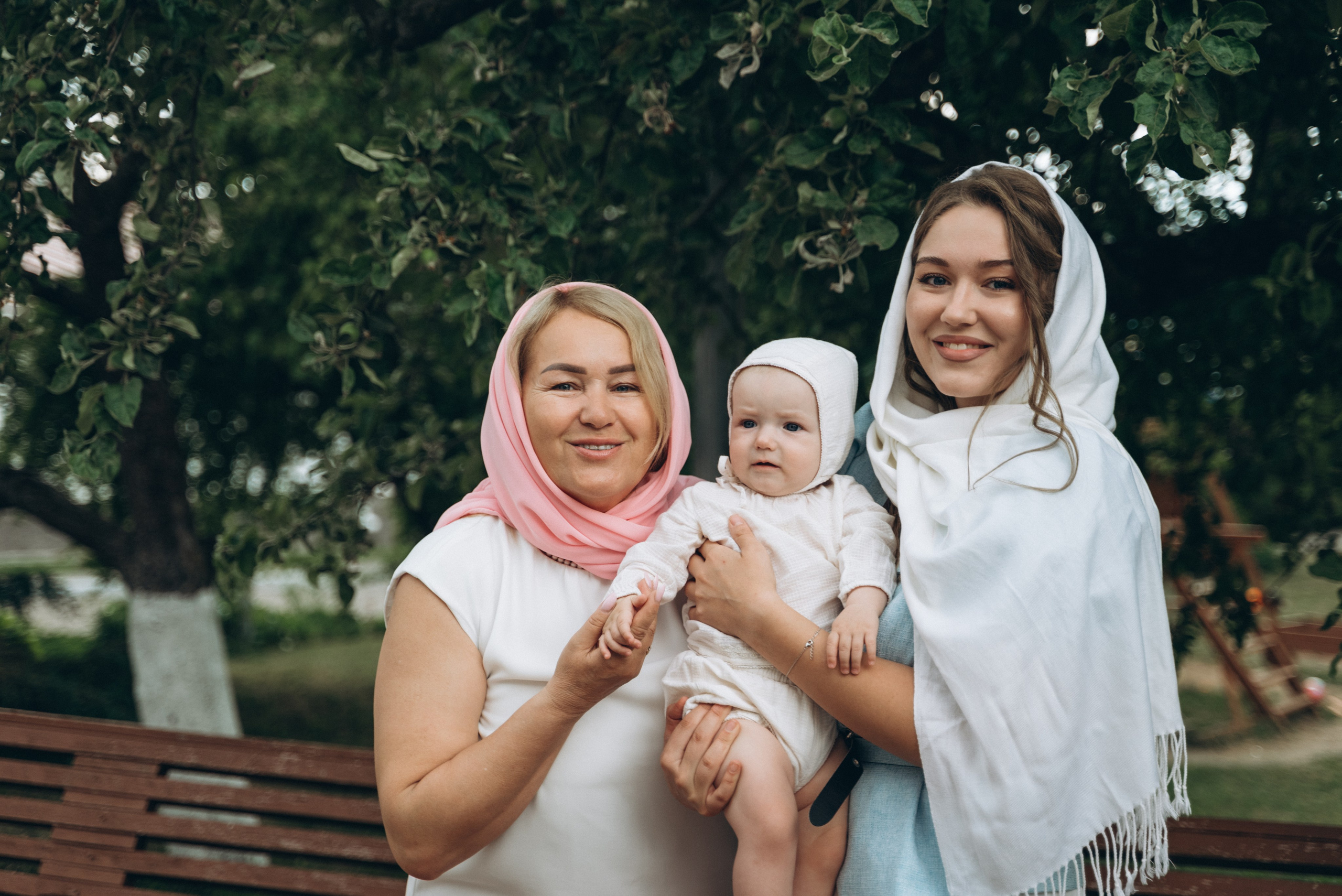 Крещение Есении. Семейный фотограф в Минске Дарья Дреко