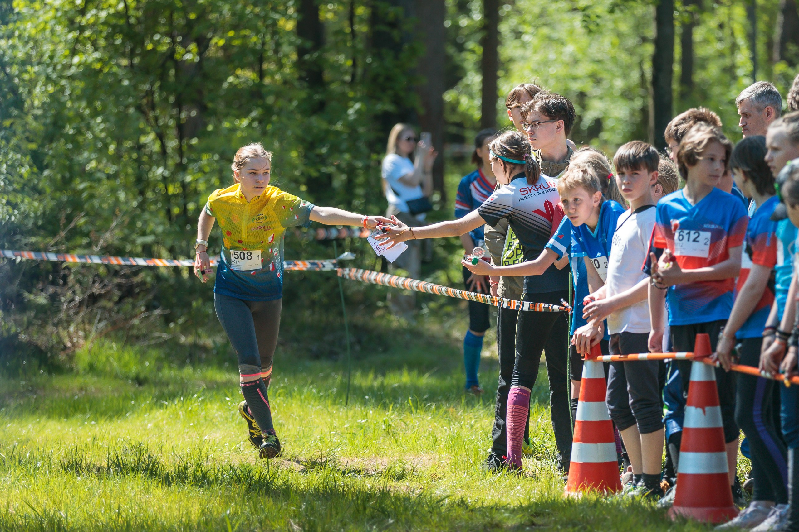 Спортивная фотосъемка outdoor соревнований