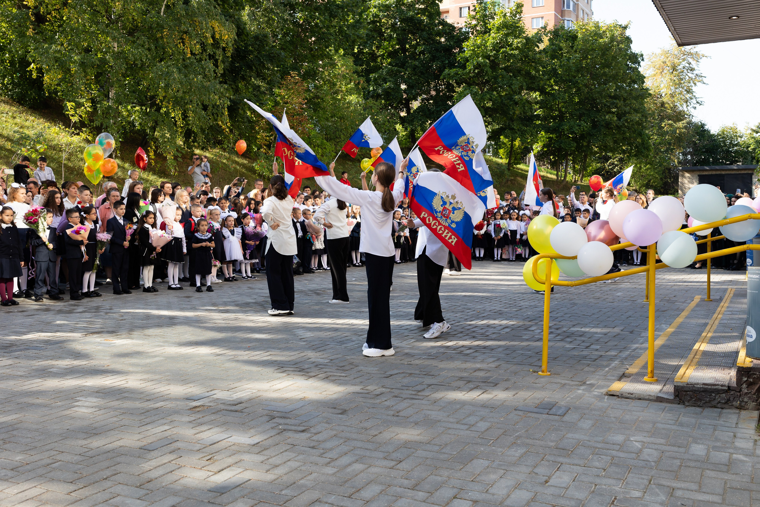 Линейка 1 сентября. Профессиональный Фотограф в Москве Андрей Славнов