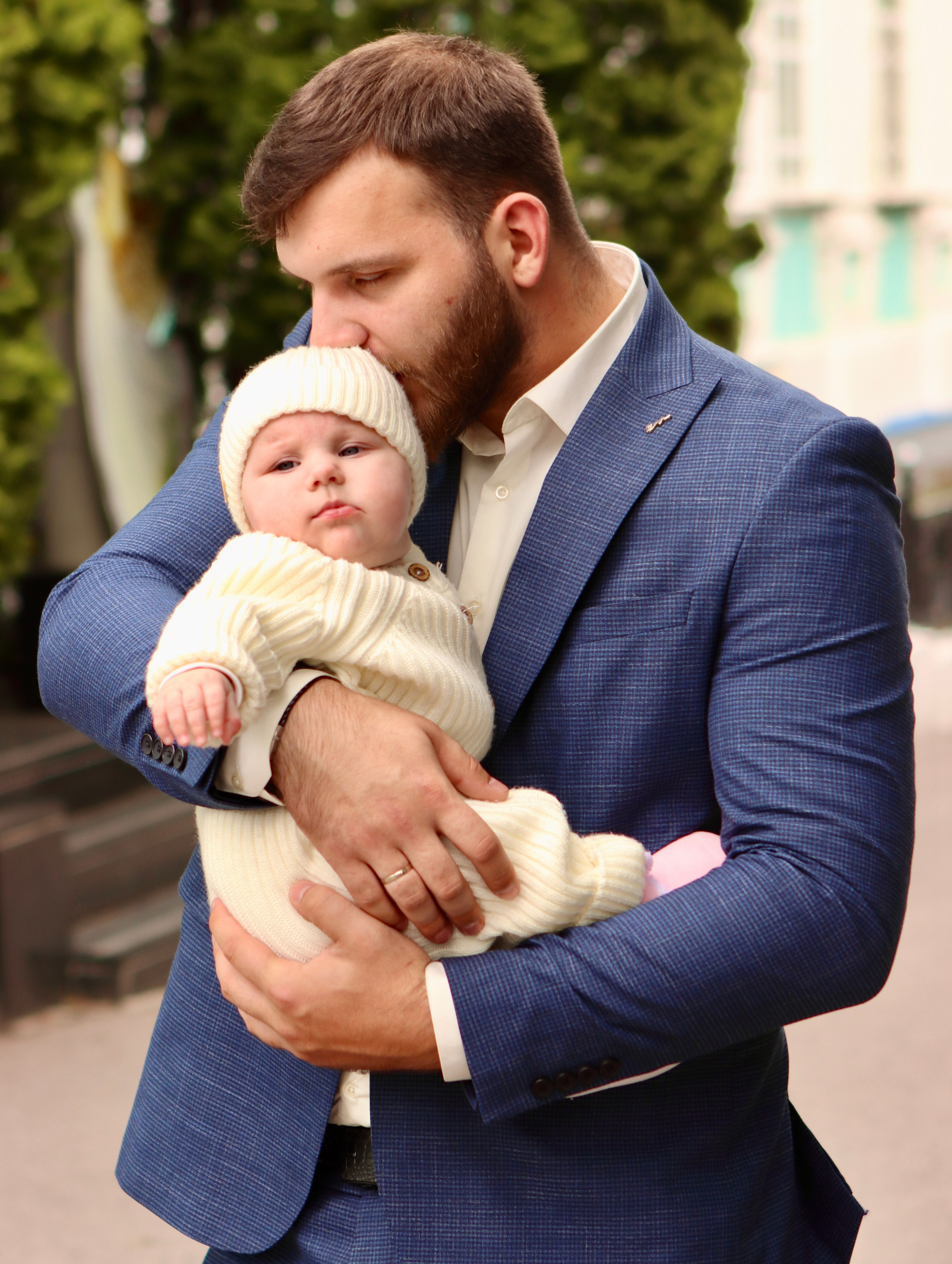 Анастасия и Вадим — крещение Виктории. Фотограф в Курске Смирнов Евгений