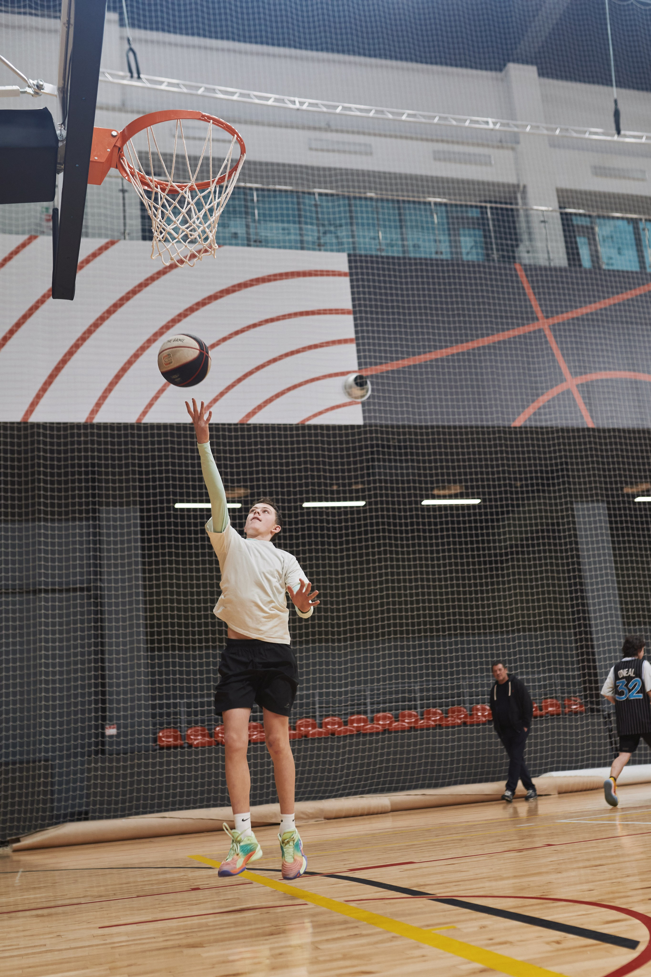 Новогодний баскетбол 2025. Детская лига. Евгений Бреча. Коммерческий и бэкстейдж фотограф в Москве