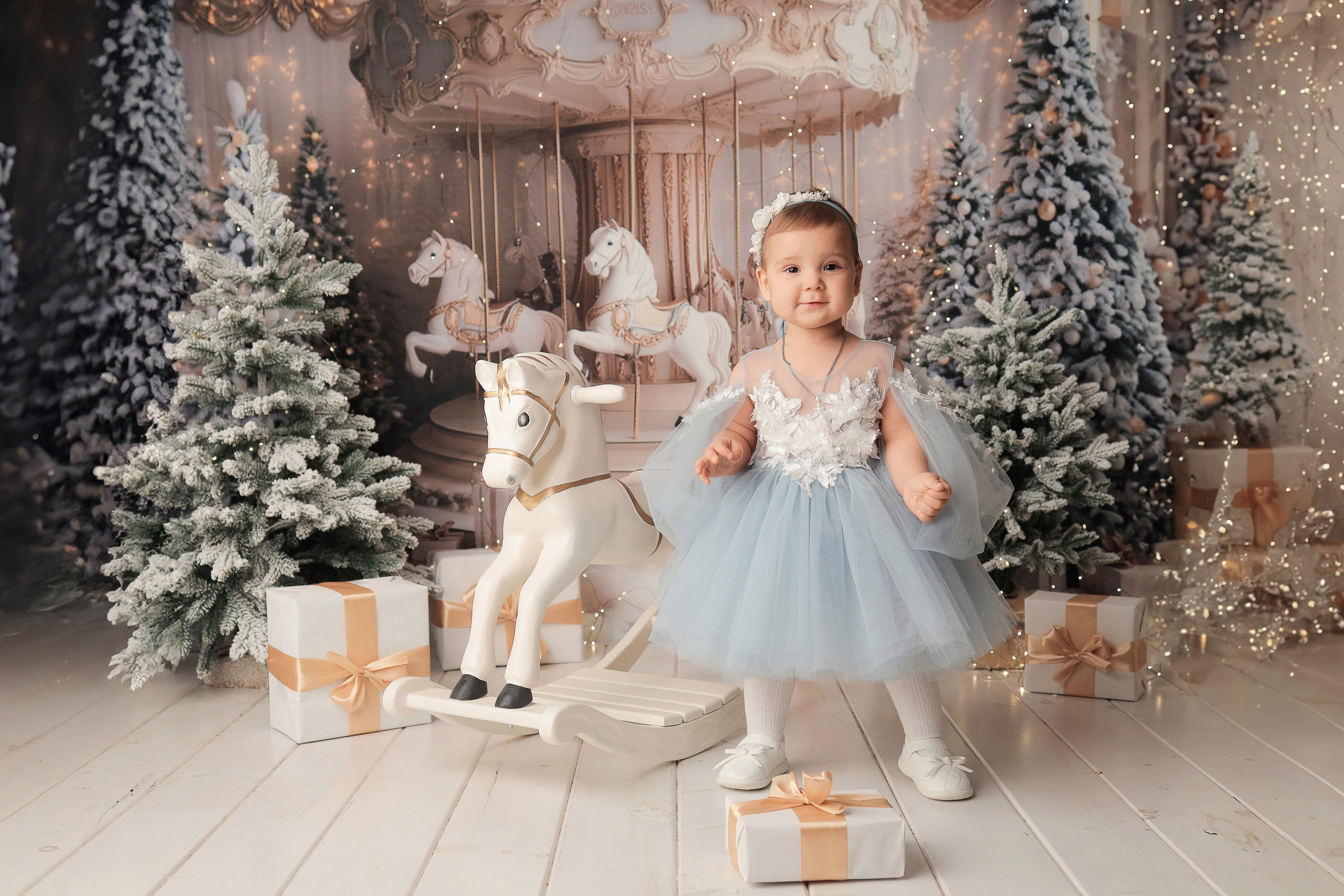 София, 1 годик. Фотограф новорожденных в Новокузнецке Анна Горошникова