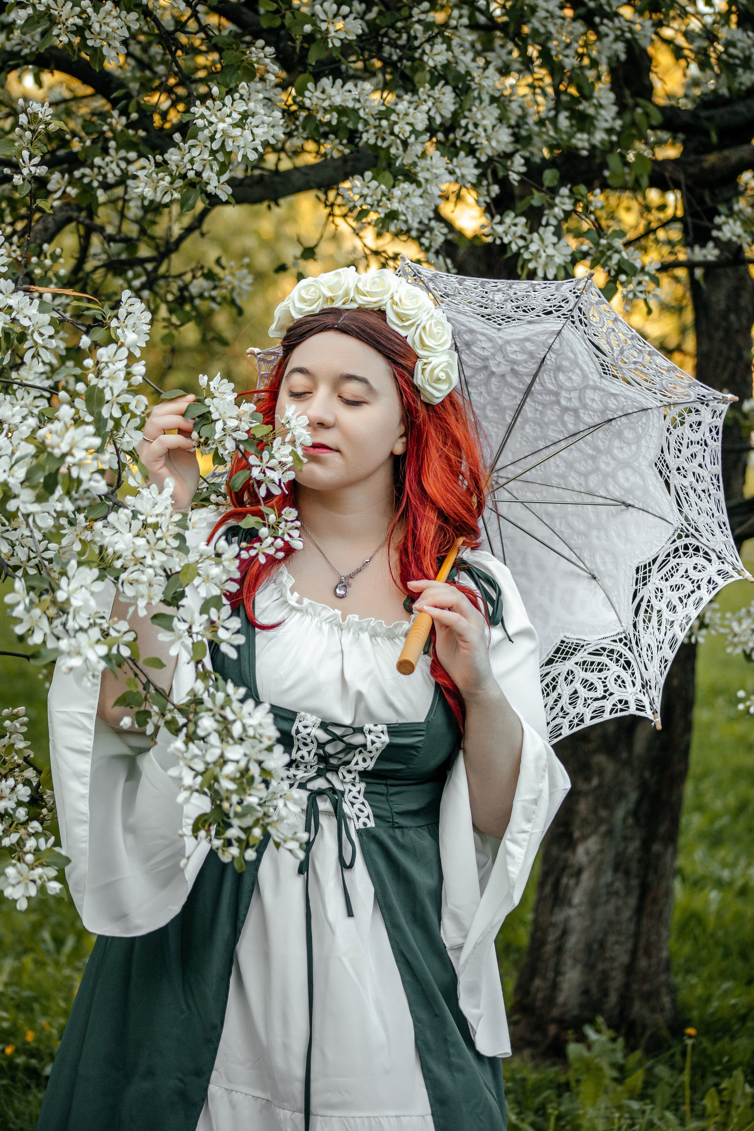 Белое цветение. Elena Sova — семейный и женский фотограф в Санкт-Петербурге