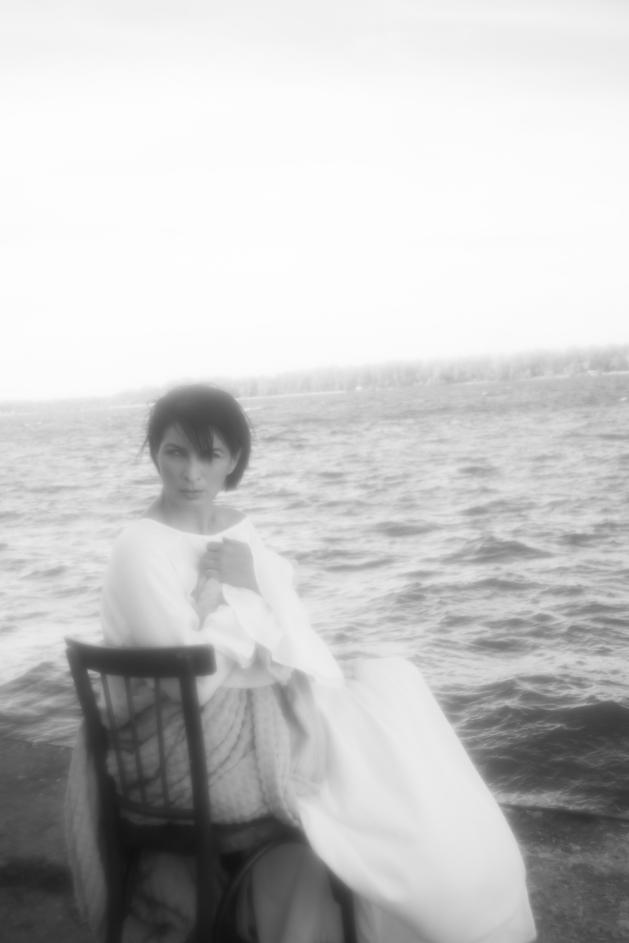 Женская фотосессия на набережной в Самаре