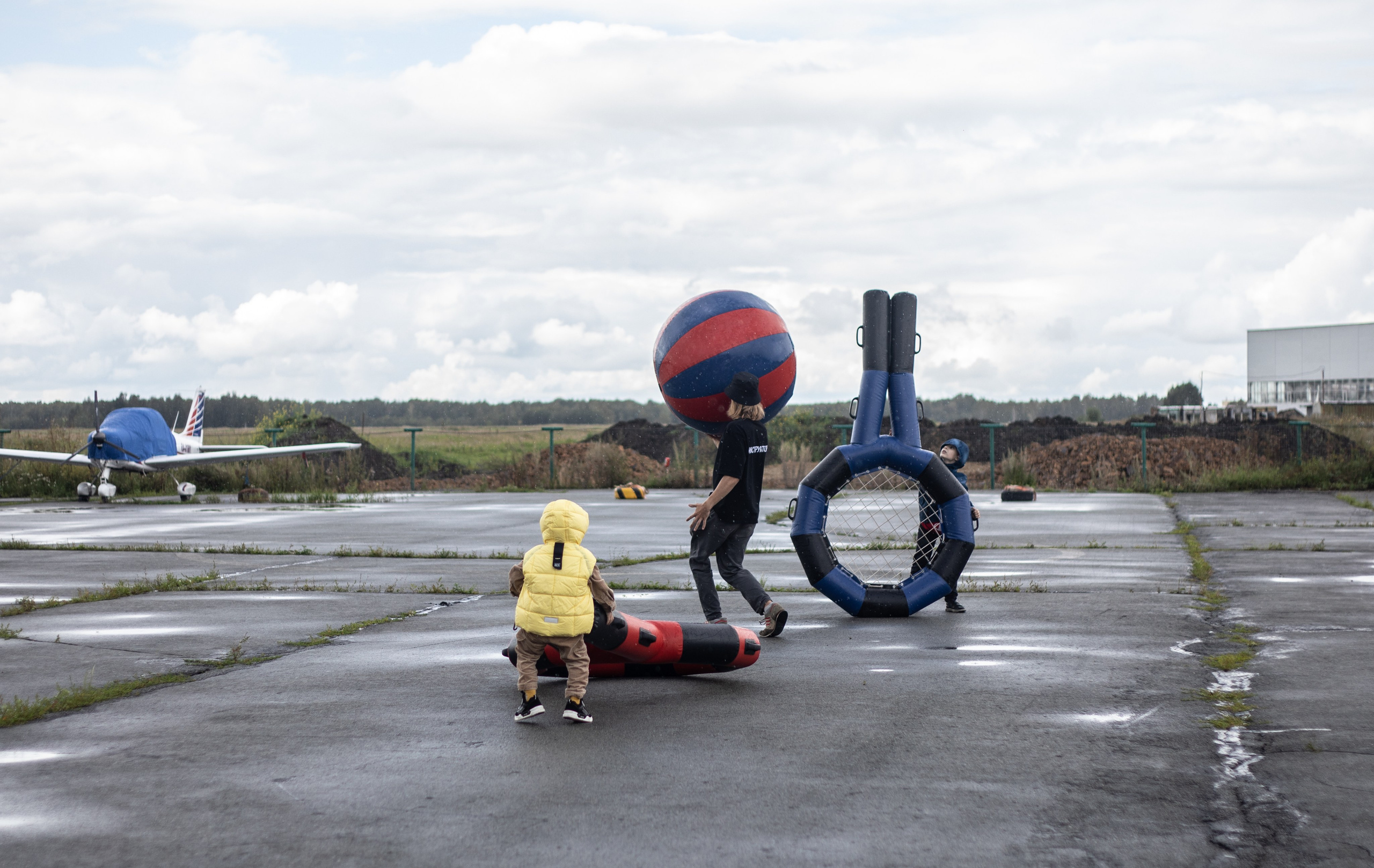 УЗСТ- Корпоративный тимбилдинг на аэродроме. Репортажный и свадебный фотограф в Челябинске Елисеев Павел