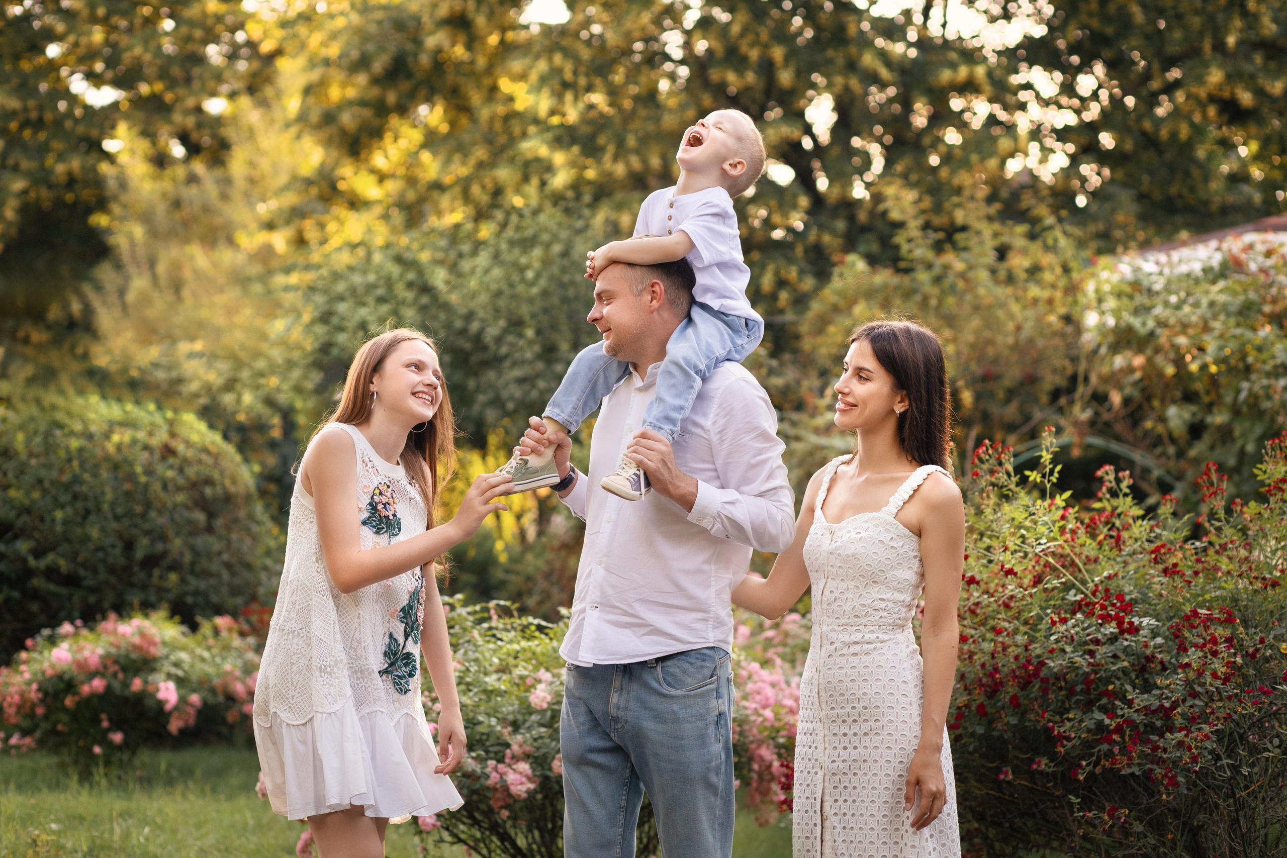 Полина, Сергей, Георгий, Эвелина. Семейный фотограф В Москве Александра Дейкун