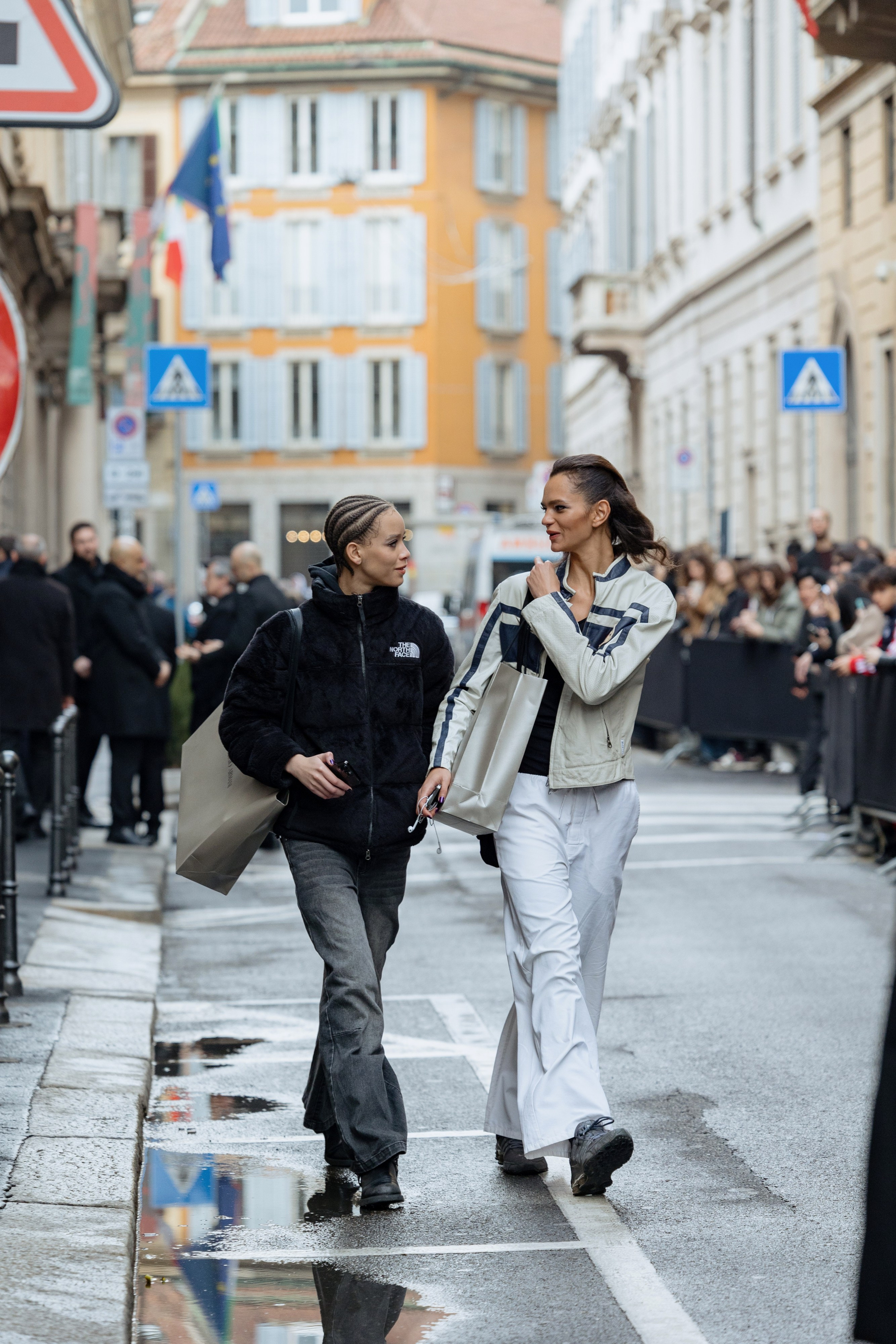 ARMANI MFW FALL/WINTER 24/25. Photographer in Milan Ivan Goncharov