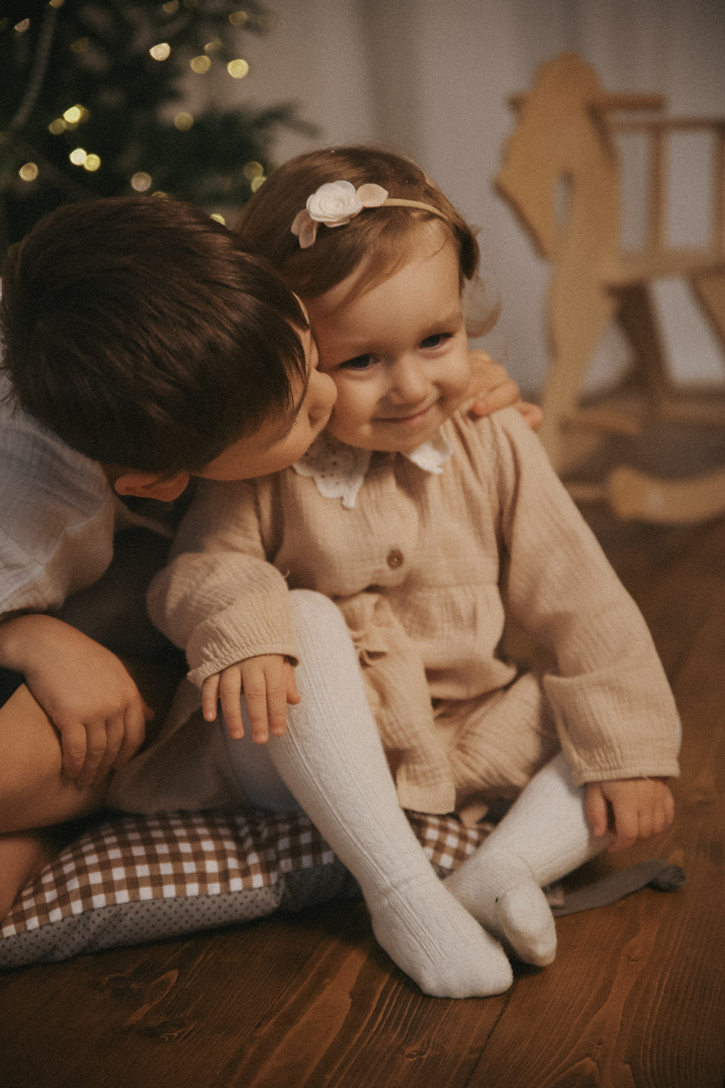 Новогодняя фотосессия во Владимире съемка на новый год фотосессия в студии. Фотограф Владимир Москва