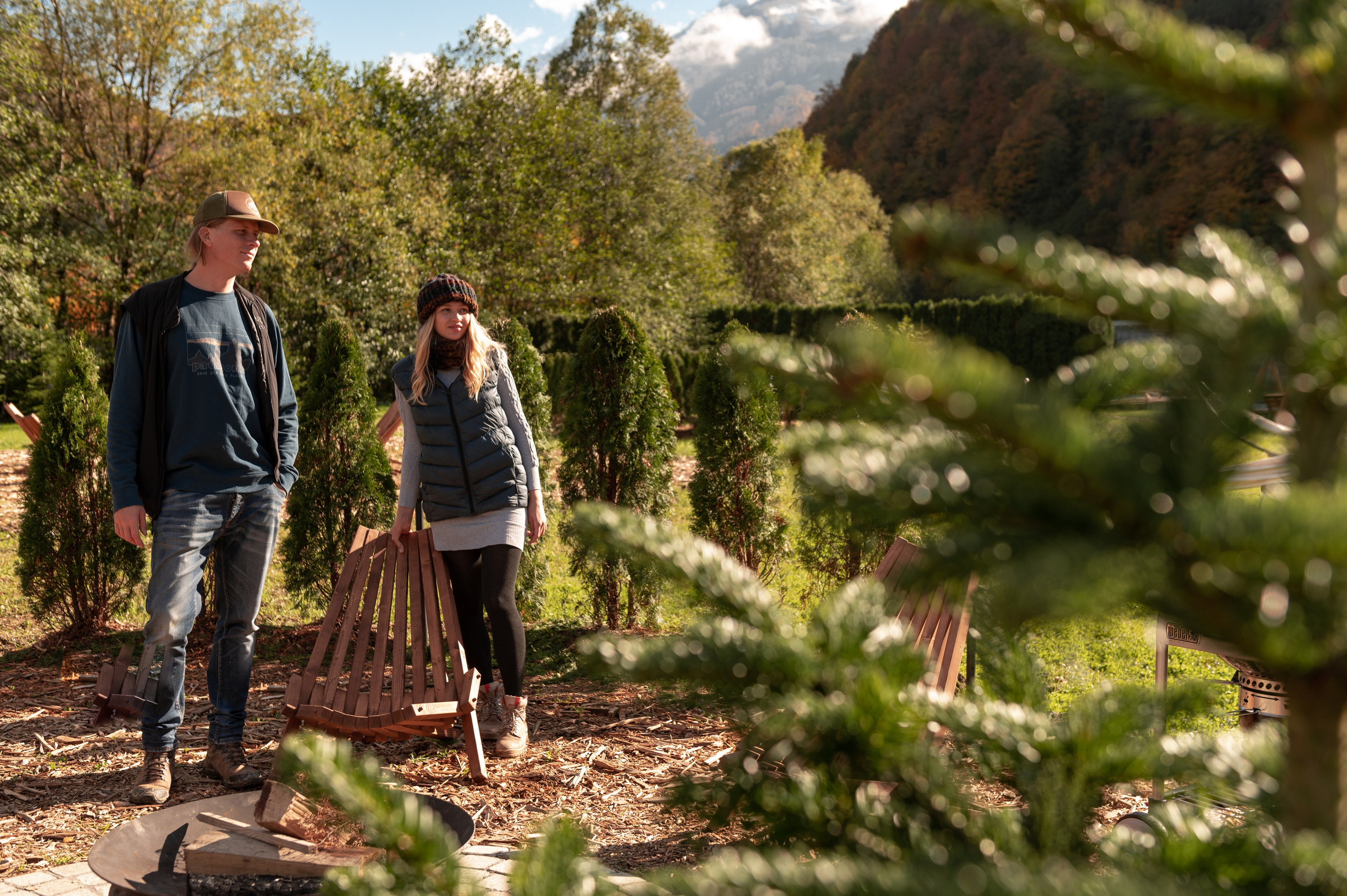 Контент съемка места для отдыха на курорте Газпром Поляна «Мзымта Пляж». Репортажный фотограф в Красной Поляне и Сочи Павлюченко Екатерина