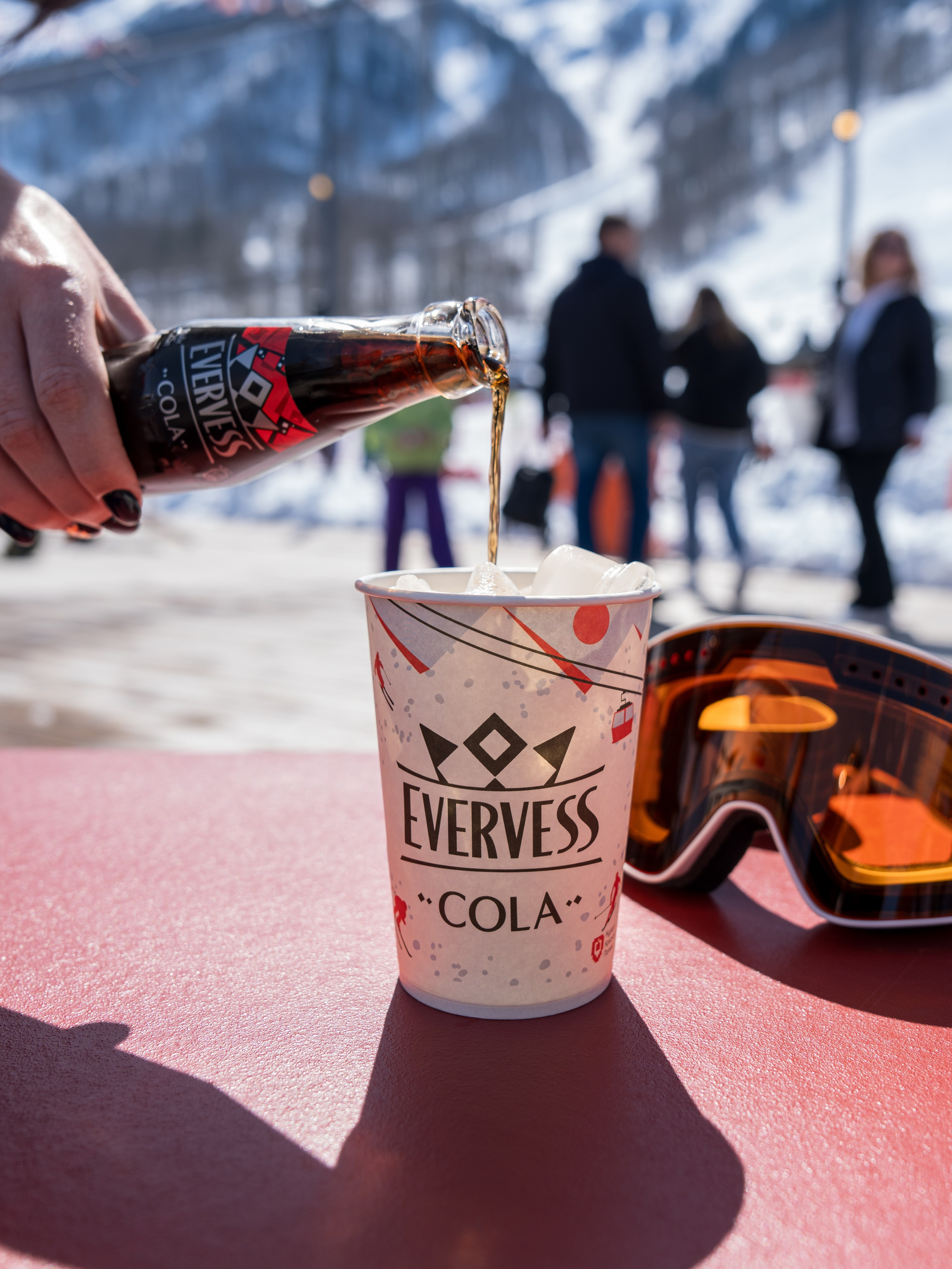 Компания «EVERVESS»: отчет с точек продаж на курортах Красной Поляны. Репортажный фотограф в Красной Поляне и Сочи Павлюченко Екатерина