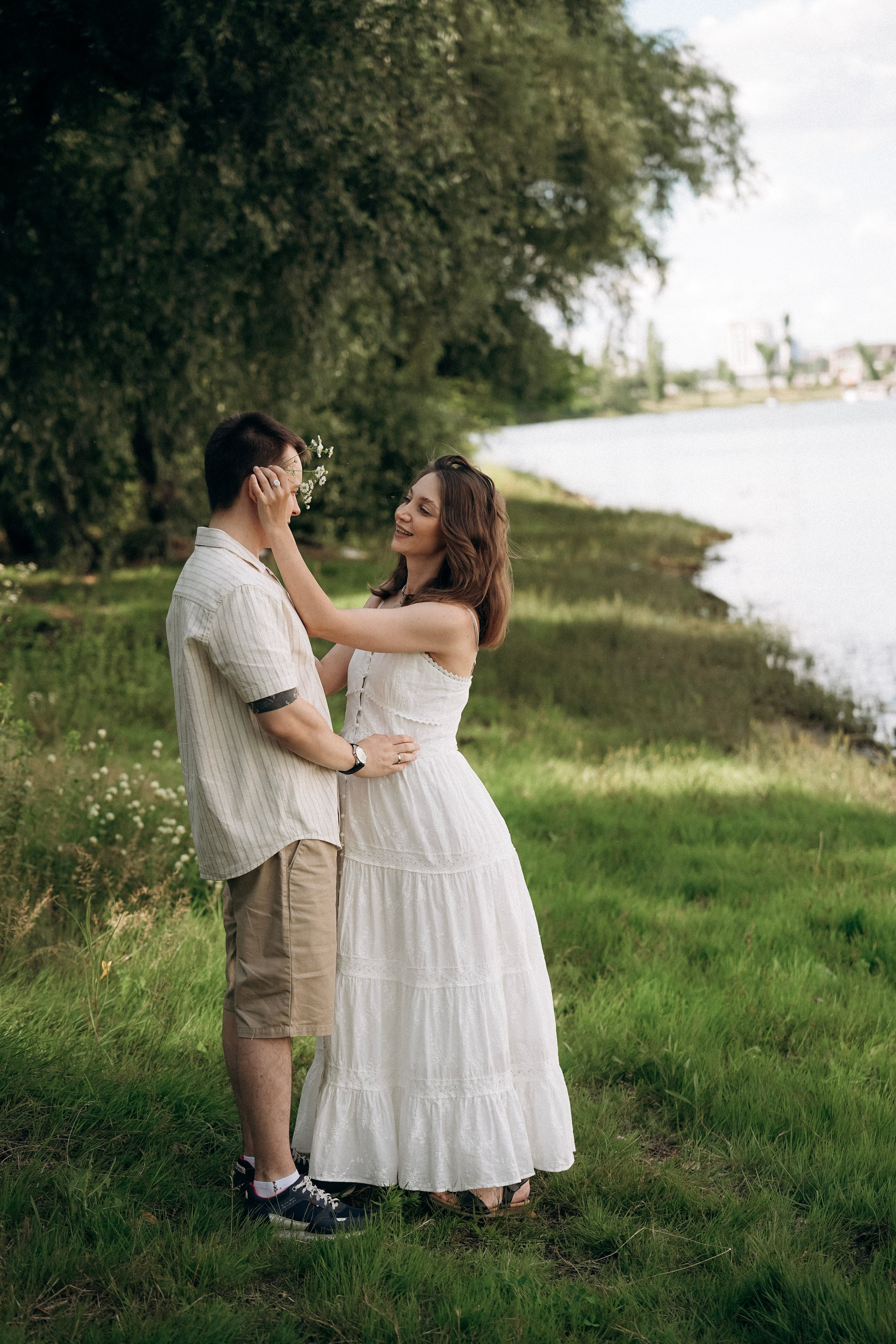 Фотосессия беременности на природе. Фотограф с психологическим образованием