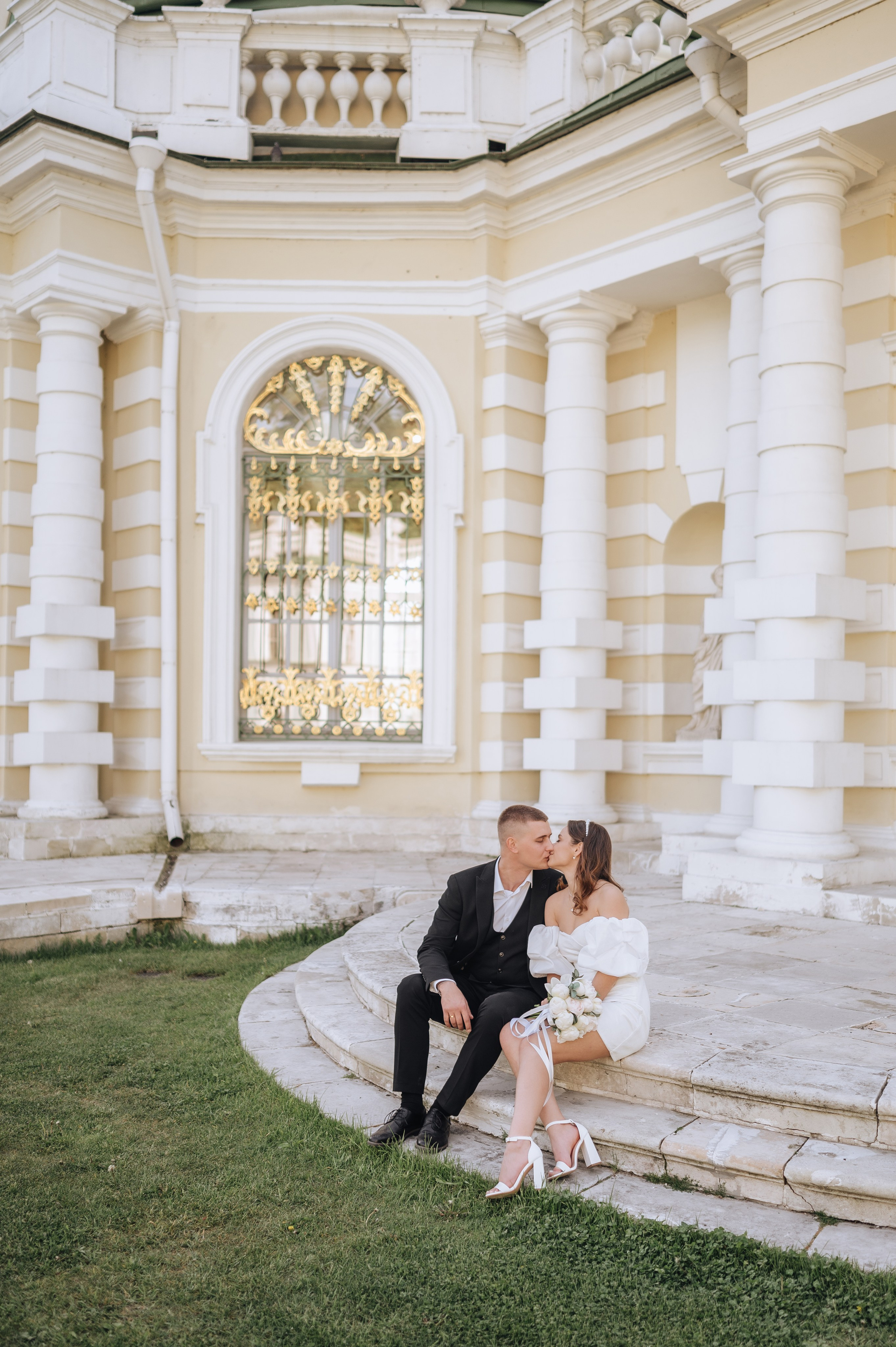 Свадебная прогулка Сергея и Алины. Фотограф в Москве и Московской области Таня Яблочкина