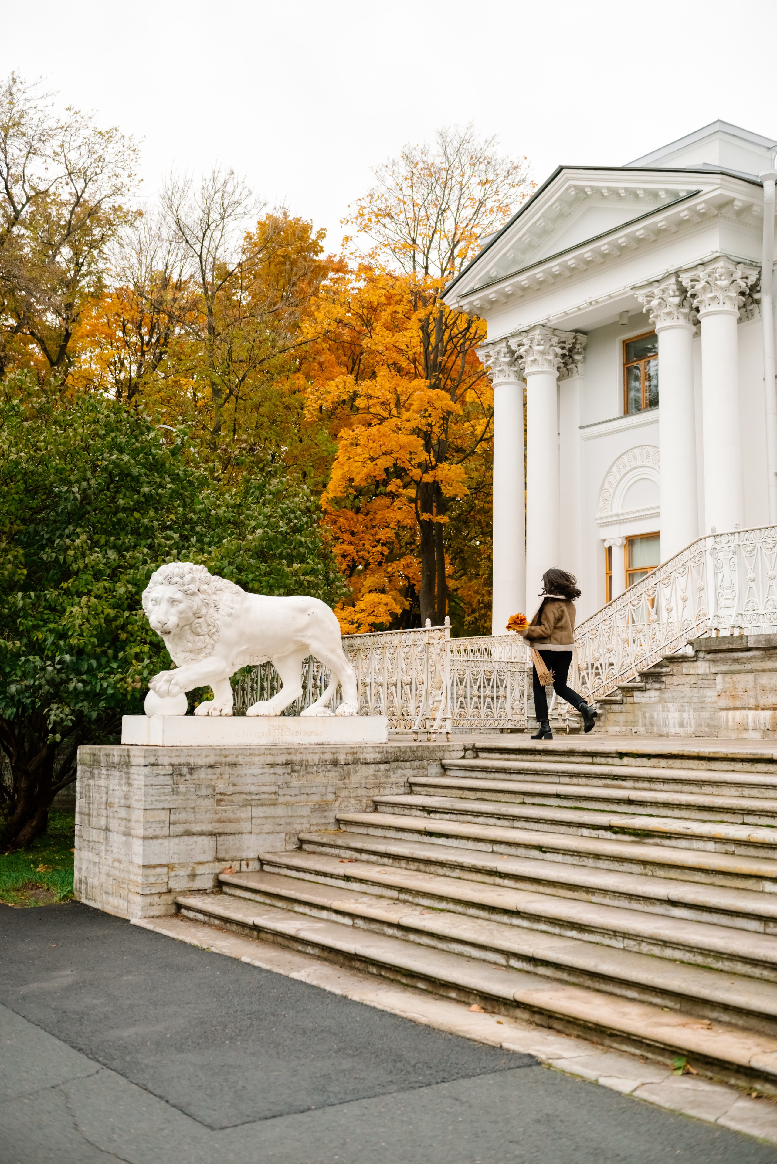 Осенняя фотосессия в Питере на Елагин острове. Свадебный и сеейный фотограф в Санкт-Петербурге Елена Худякова