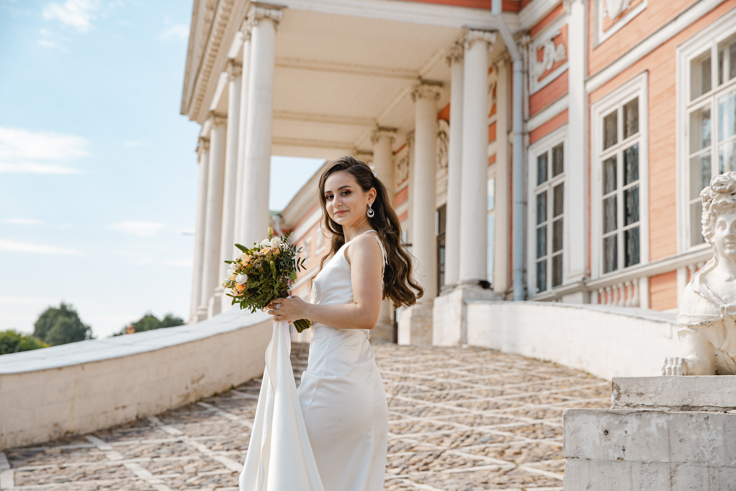 Свадебная фотосессия в усадьбе Кусково. Фотограф и видеограф Анна Домашенко