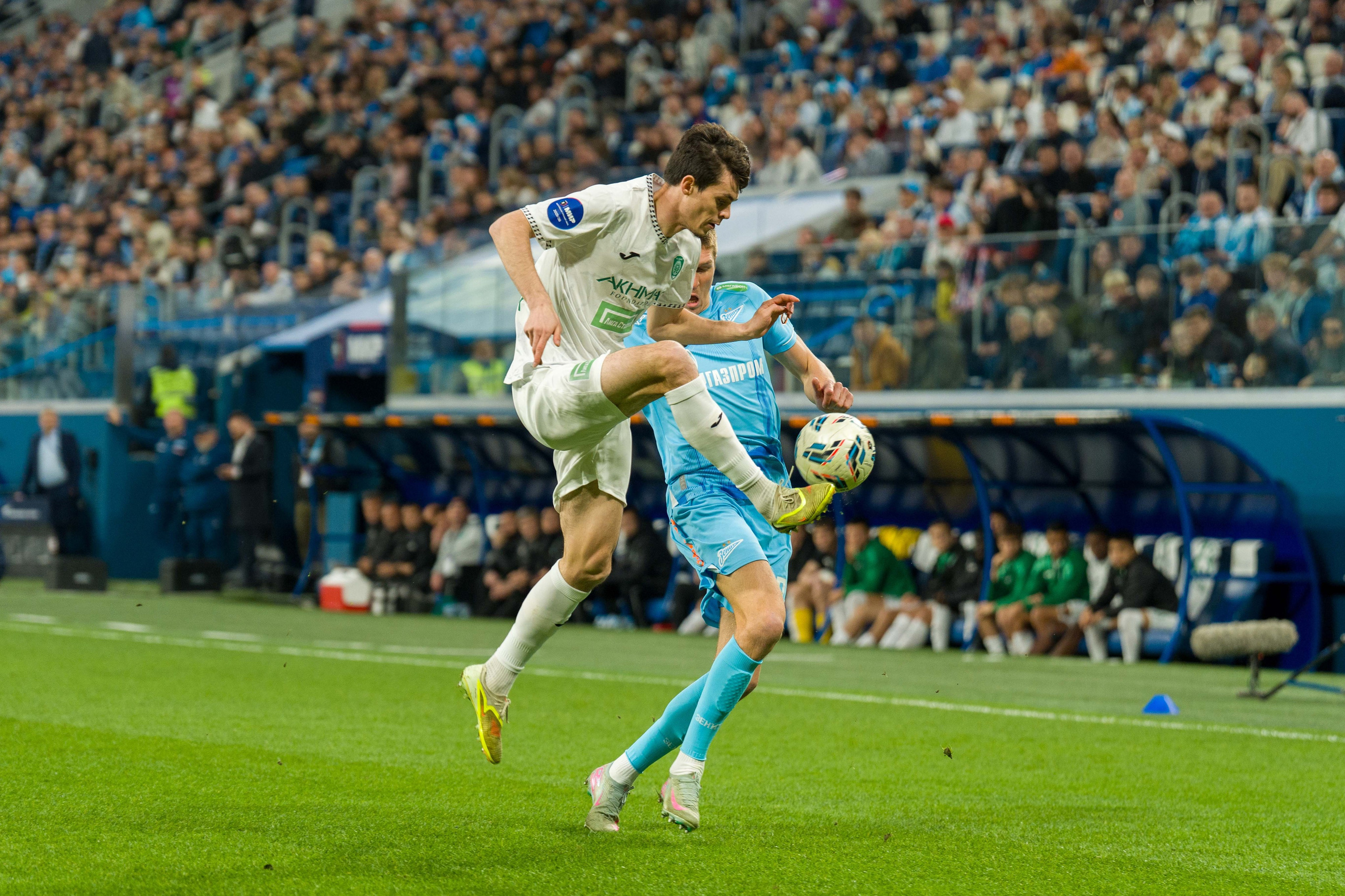 Зенит — Ахмат 2:0: фотогалерея матча 27-го тура РПЛ на Газпром Арене | Антон Гауф. Спортивный фотограф в Санкт-Петербурге | Антон Гауф