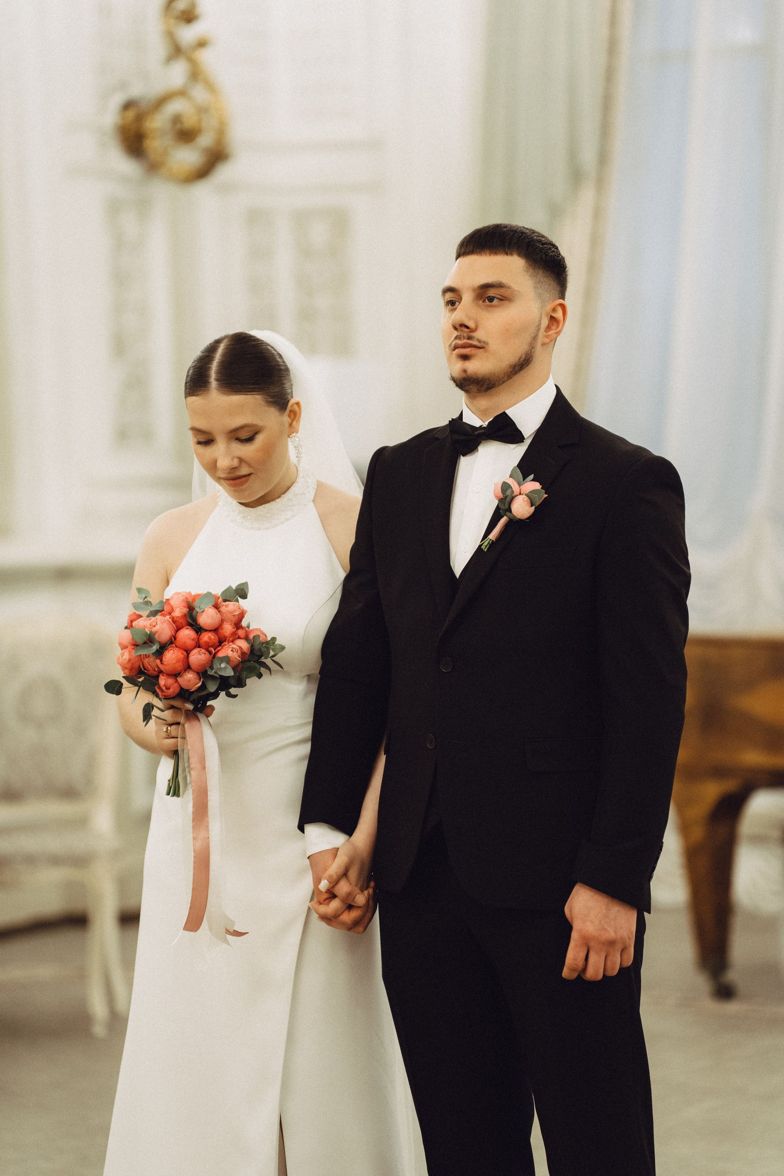 СВАДЕБНАЯ СЬЕМКА В ПЕВОМ ДВОРЦЕ БРАКОСОЧЕТАНИЯ. Профессиональный фотограф, Санкт-Петербург — Виктория Богомолова