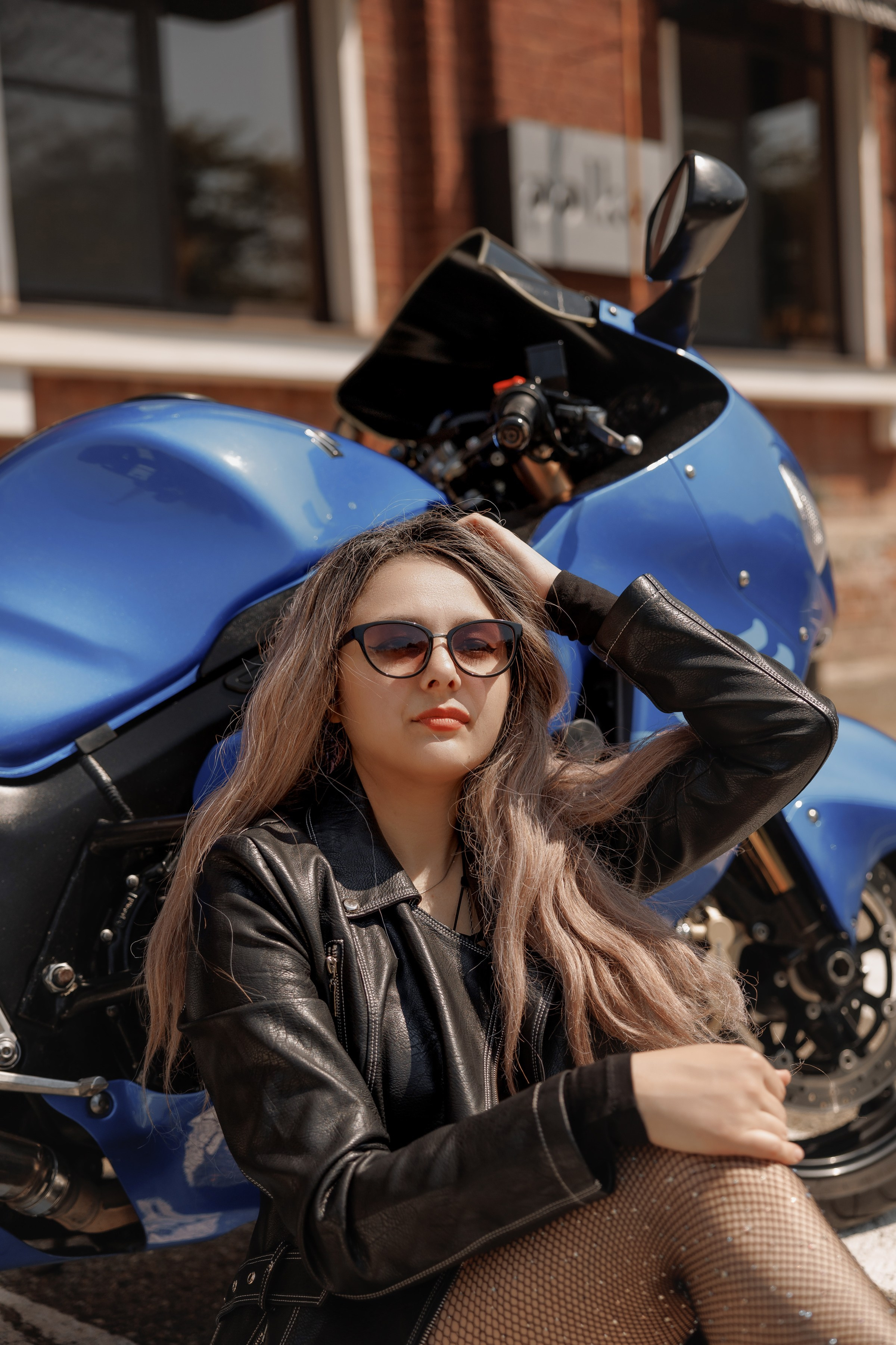 Мотоцикл. Семейный и детский фотограф в Краснодаре Ксения Новикова