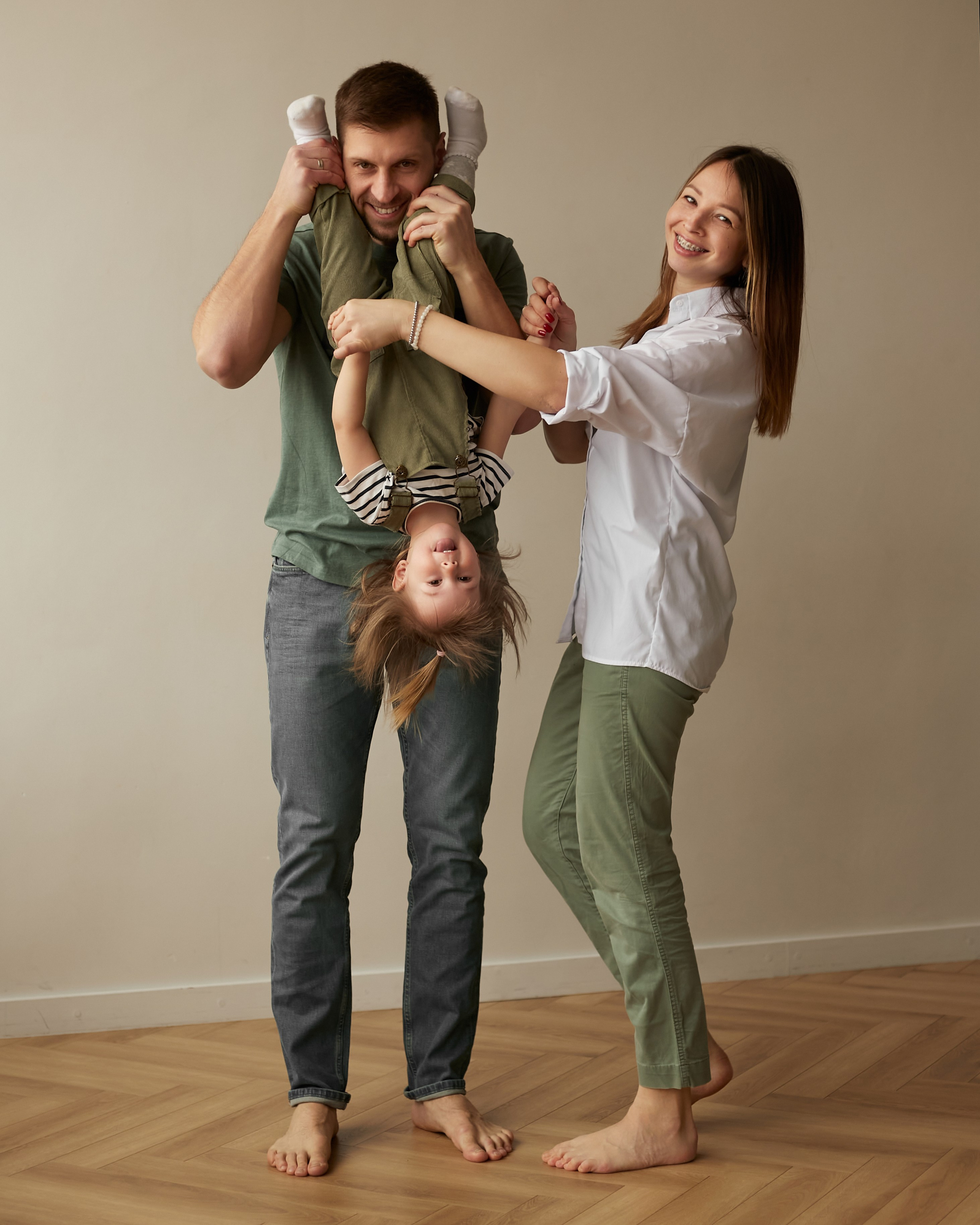 Студийные семейные фотосъемки