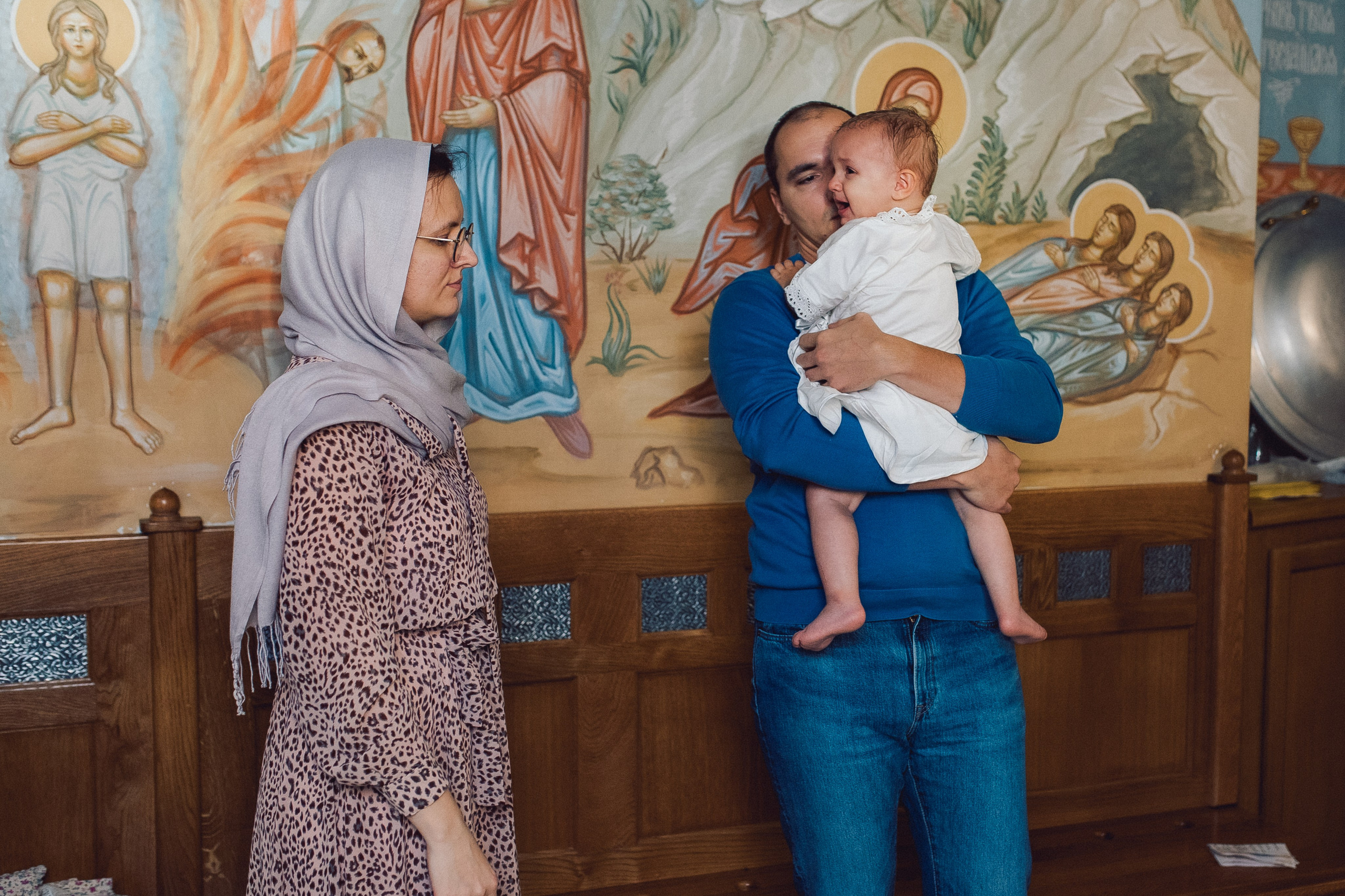 Крещение в Троицком соборе