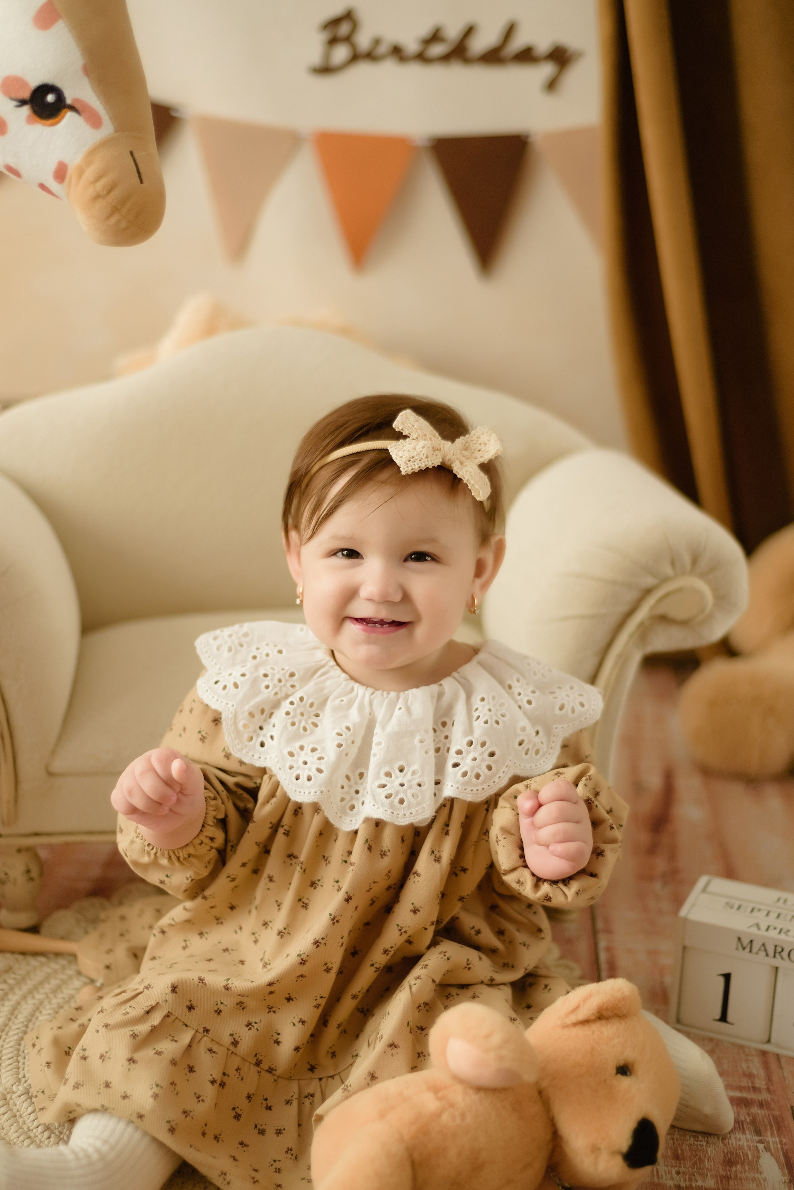 «Мишки» Каролина 1 годик. Детский Фотограф |Фотограф на годик в Брянске Ирина Романова