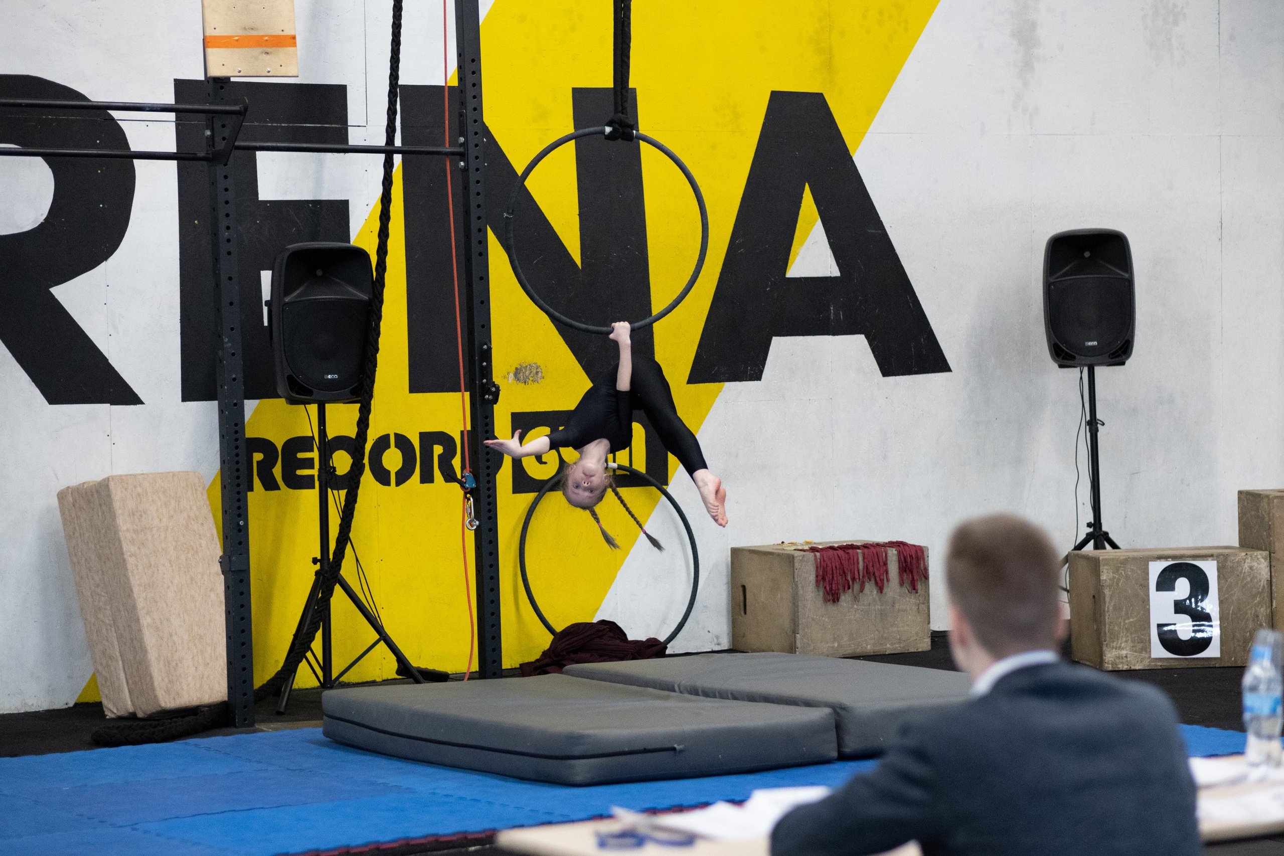 Внутриклубные соревнования по воздушной гимнастике 02.04.23