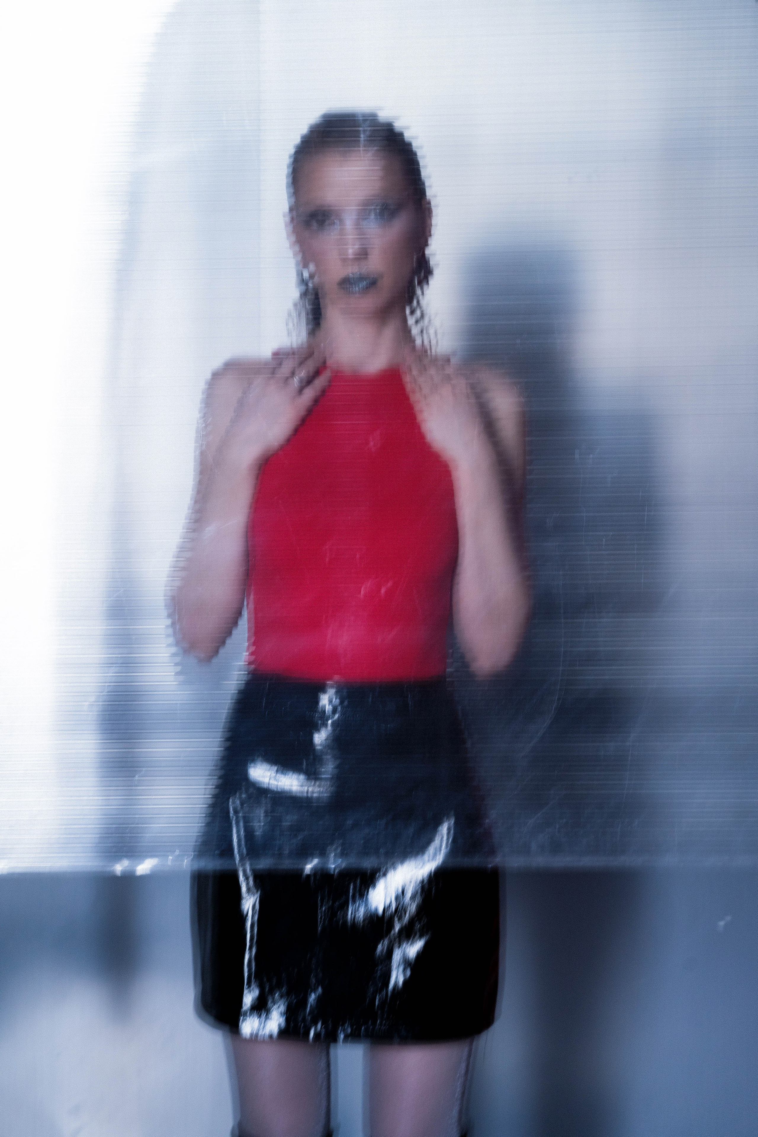 BLUR silver-red. Фотограф Serg Nekraov. Фотосъемка Москва и МО