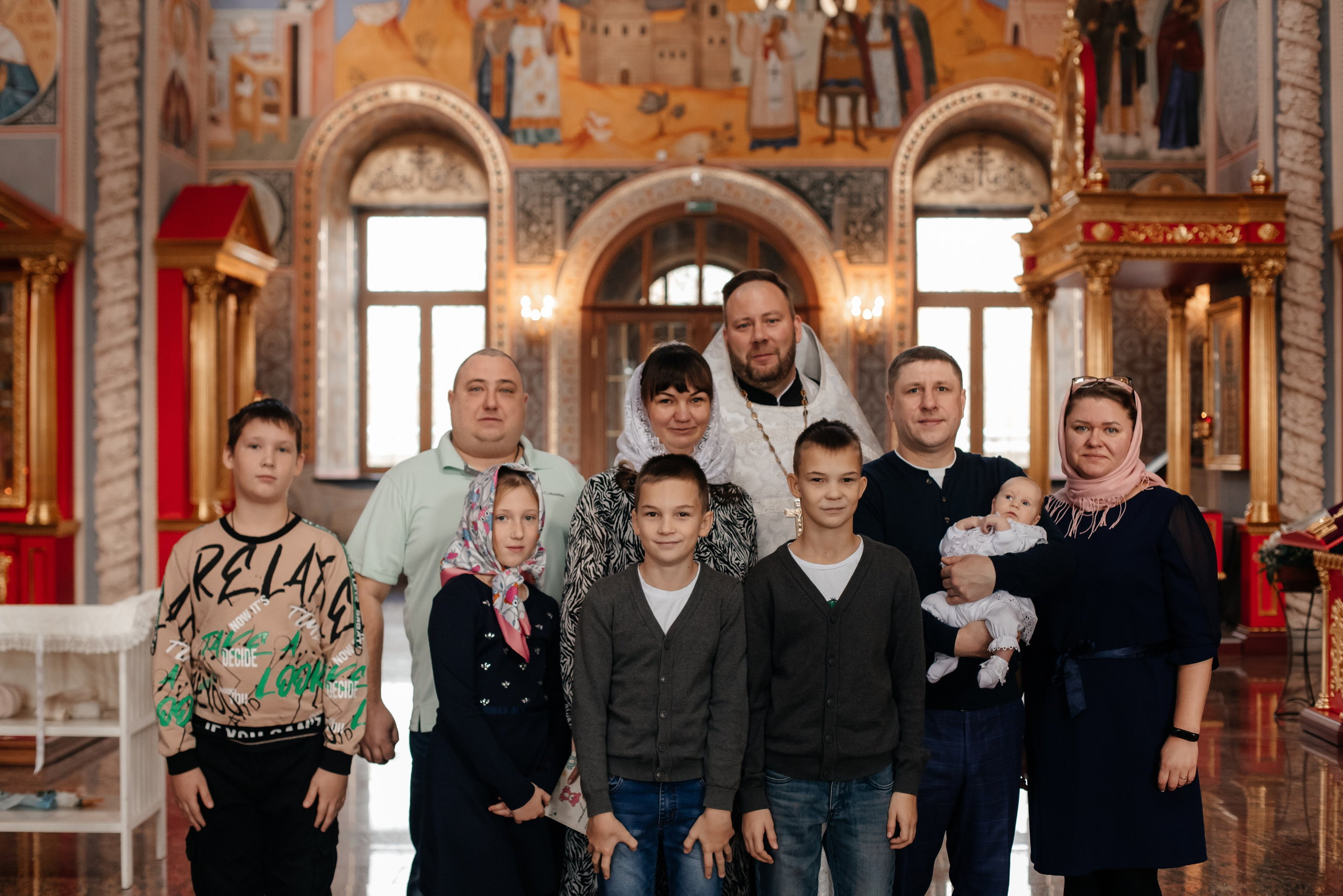 Крещение Марии. Семейный и детский фотограф в Нижнем Новгороде Буслаева Мария