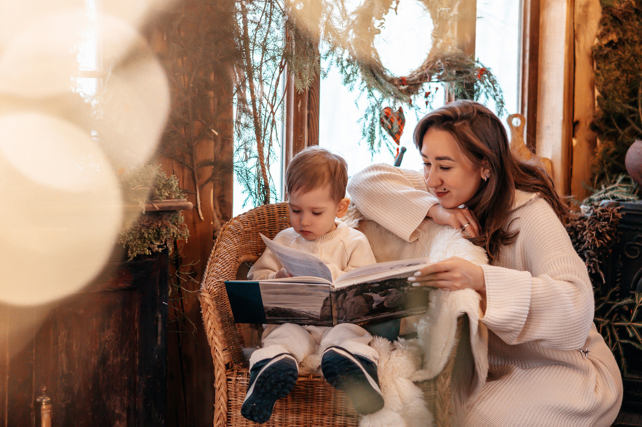 Семейная новогодняя фотосессия, Екатеринбург. Фотограф в Екатеринбурге Пойгина Елена