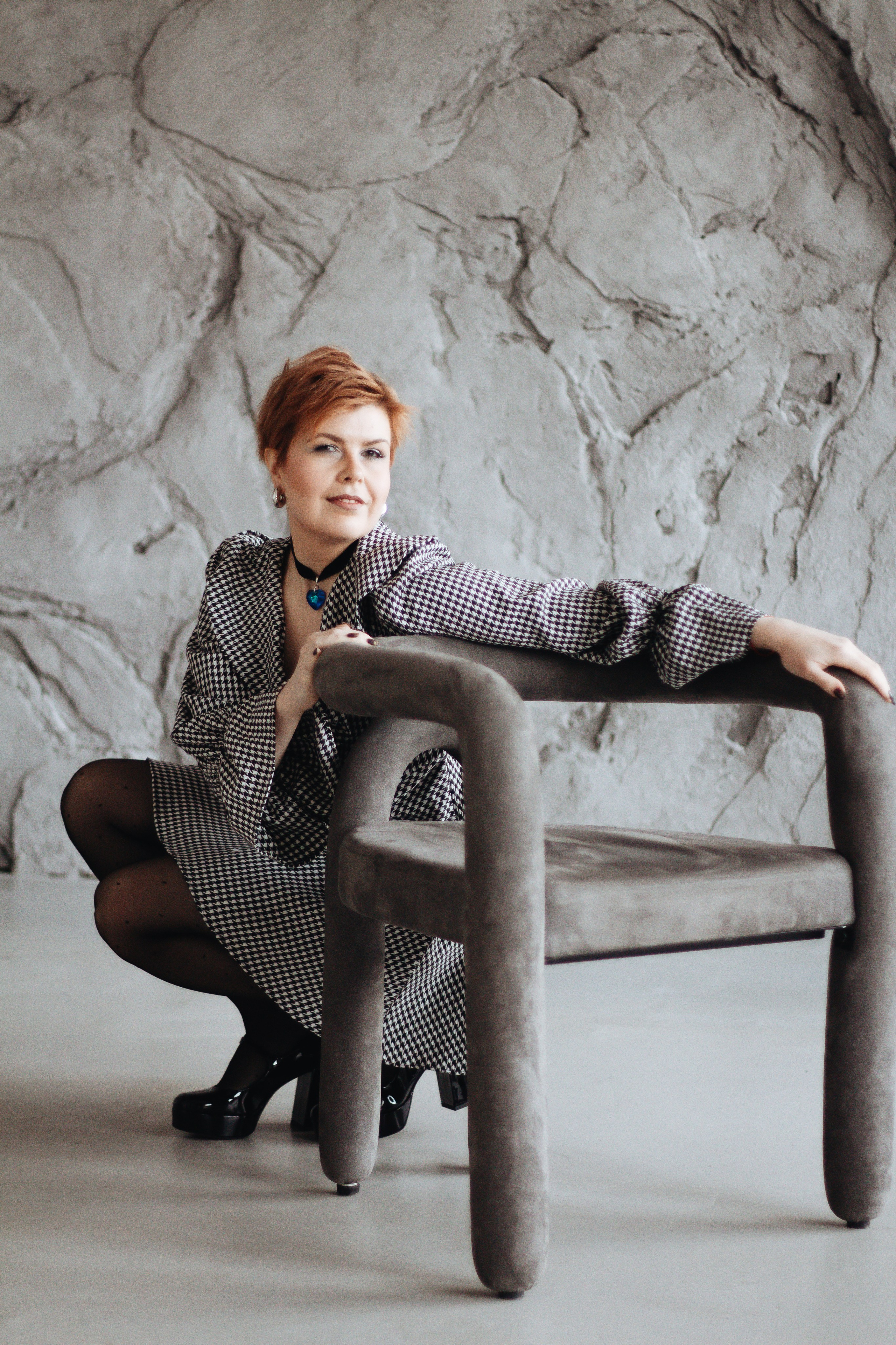 Анастасия. Портрет в студии. Новогодняя фотосессия Екатеринбург. Фотограф в Екатеринбурге Пойгина Елена