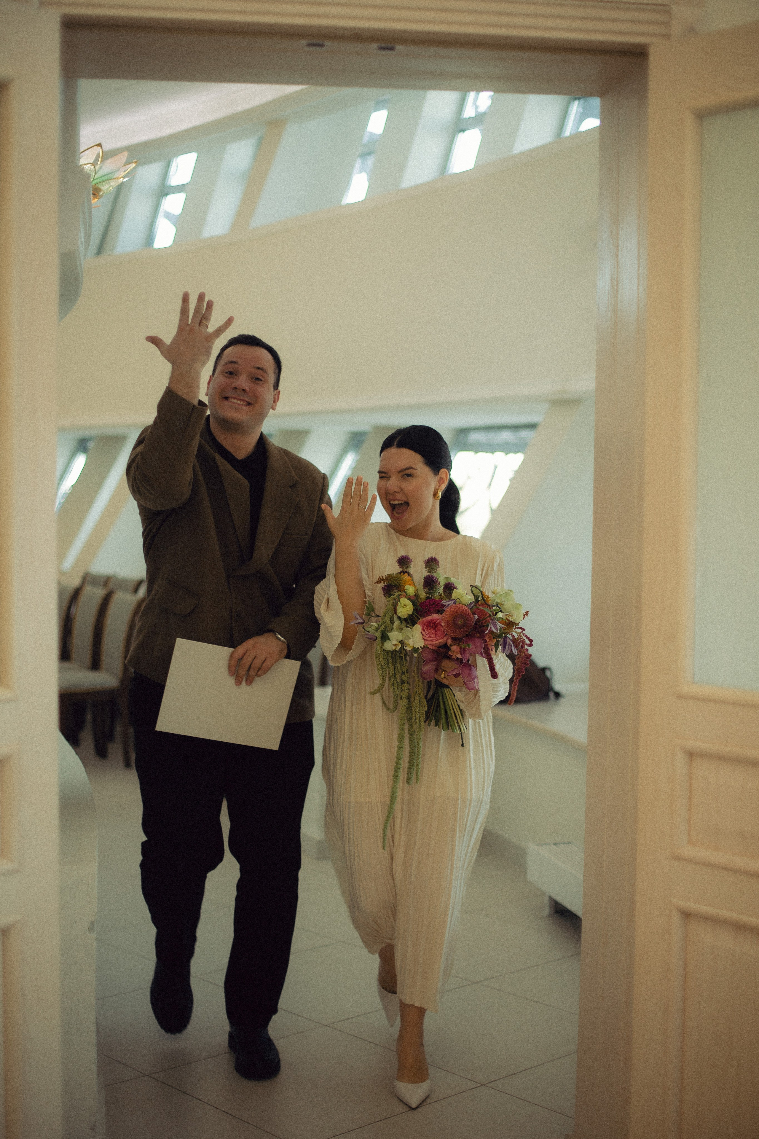 Регистрация и прогулка Софьи и Дениса. Фотограф любви в городе Казань