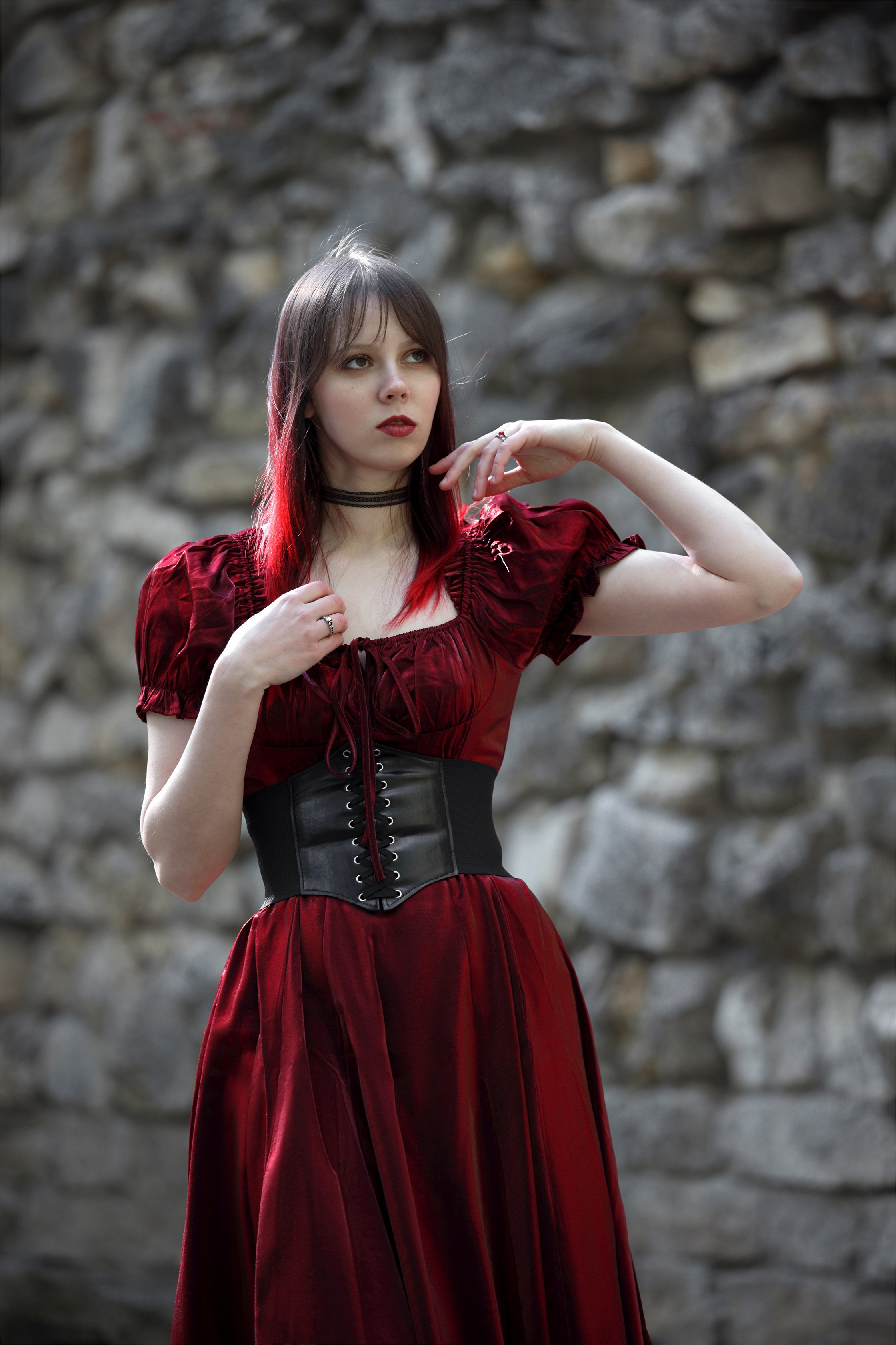 Jungfrau in Rot. Арт-фотограф. Coffelisk